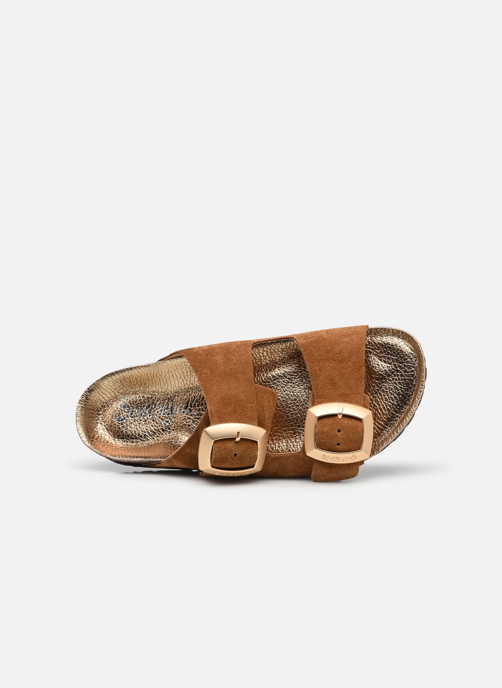 Zuecos y mules Ascoli mujer marrón Semerdjian Zuecos y mules Ascoli mujer marrón CUOIO