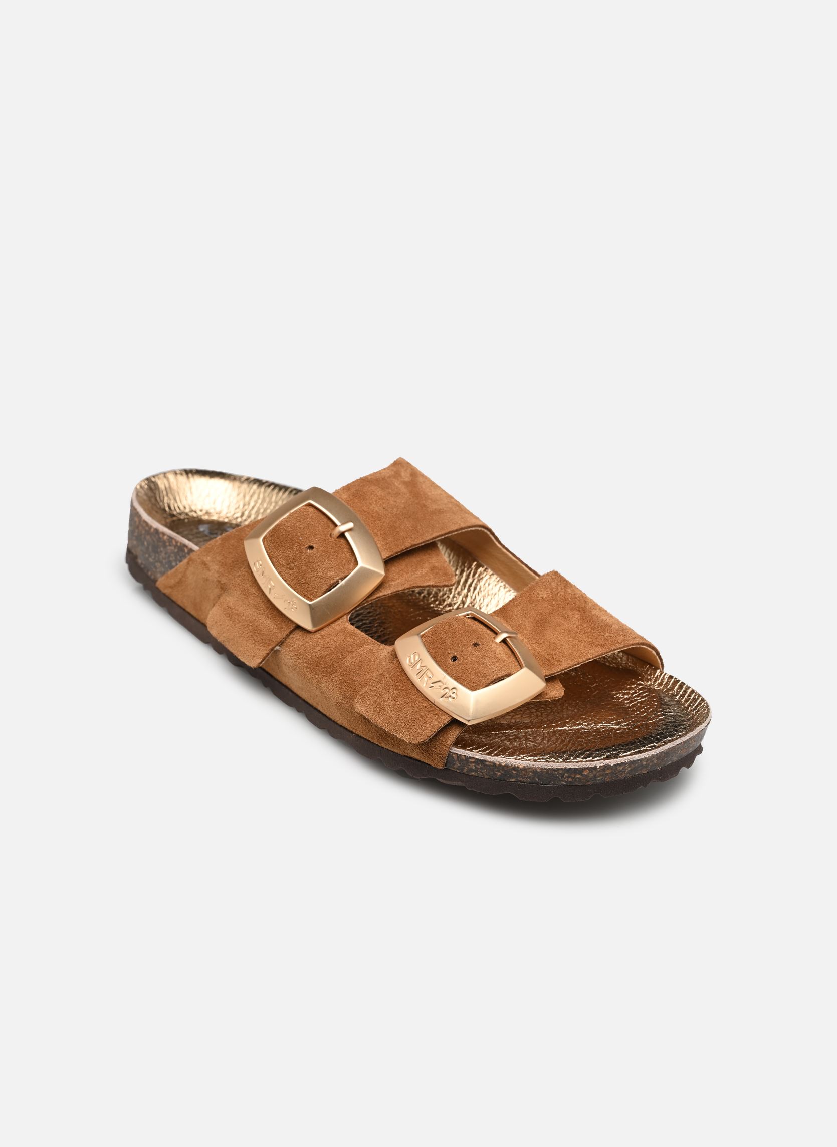 Zuecos y mules Ascoli mujer marrón Semerdjian Zuecos y mules Ascoli mujer marrón CUOIO