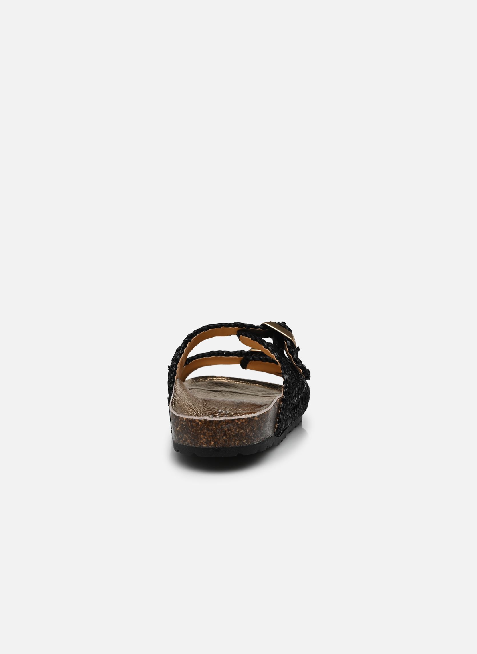 Pantoletten und Clogs Agra damen schwarz Semerdjian Pantoletten und Clogs Agra damen schwarz RAFFIA NERO