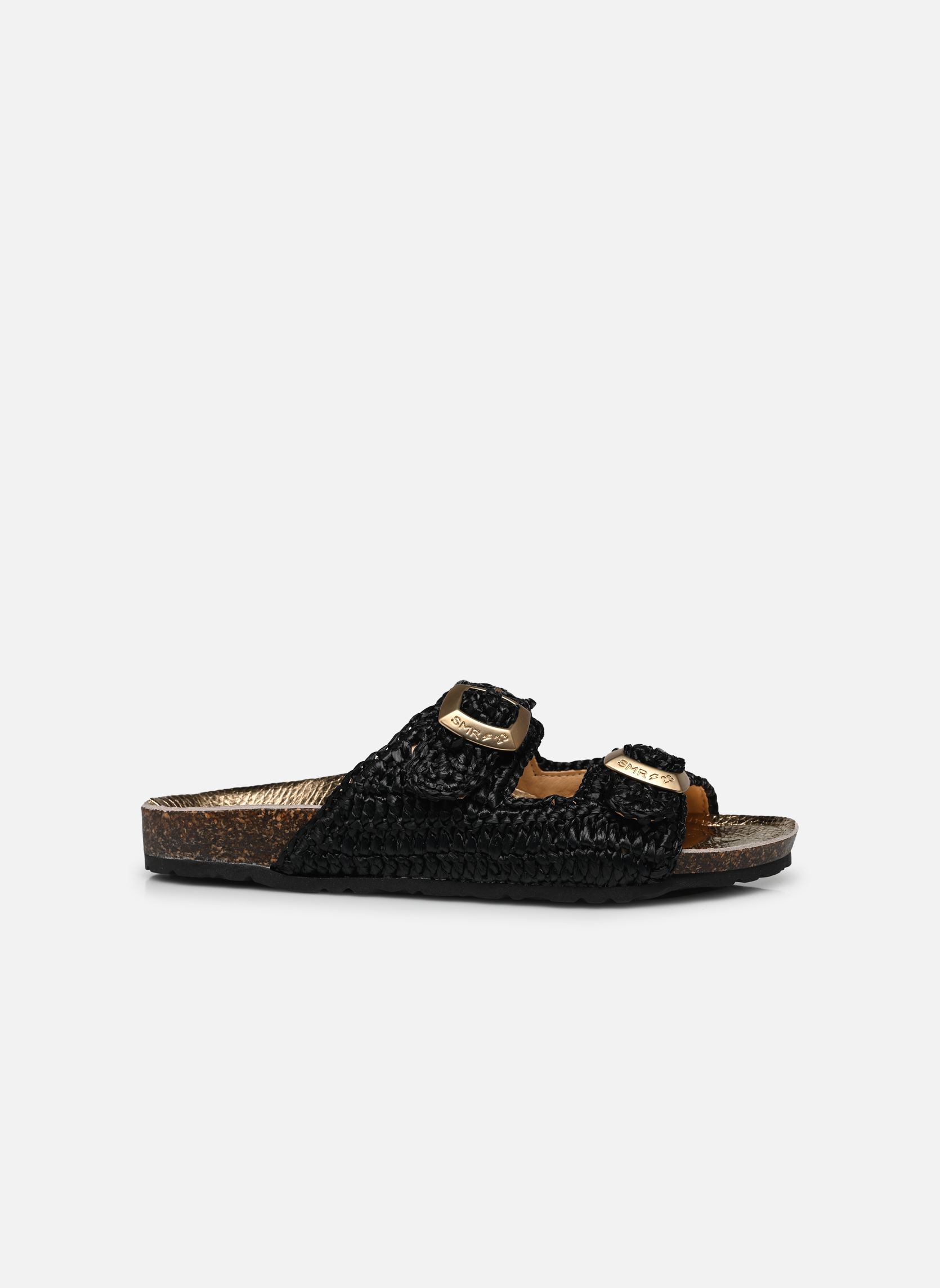 Pantoletten und Clogs Agra damen schwarz Semerdjian Pantoletten und Clogs Agra damen schwarz RAFFIA NERO