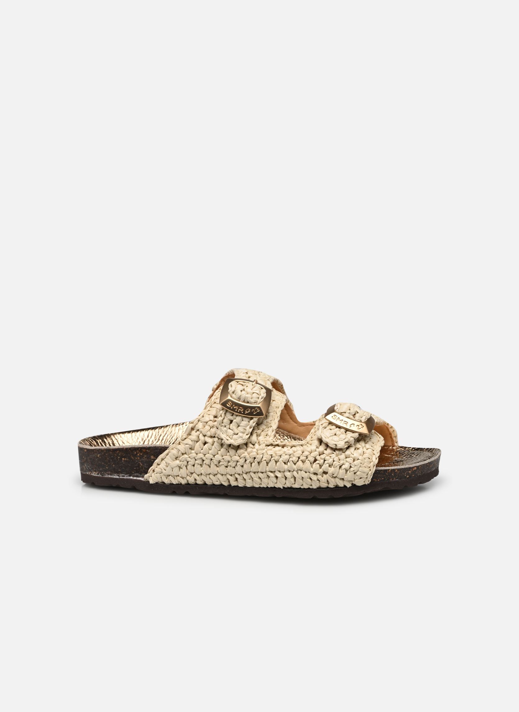 Pantoletten und Clogs Agra damen beige Semerdjian Pantoletten und Clogs Agra damen beige RAFIA PANNA