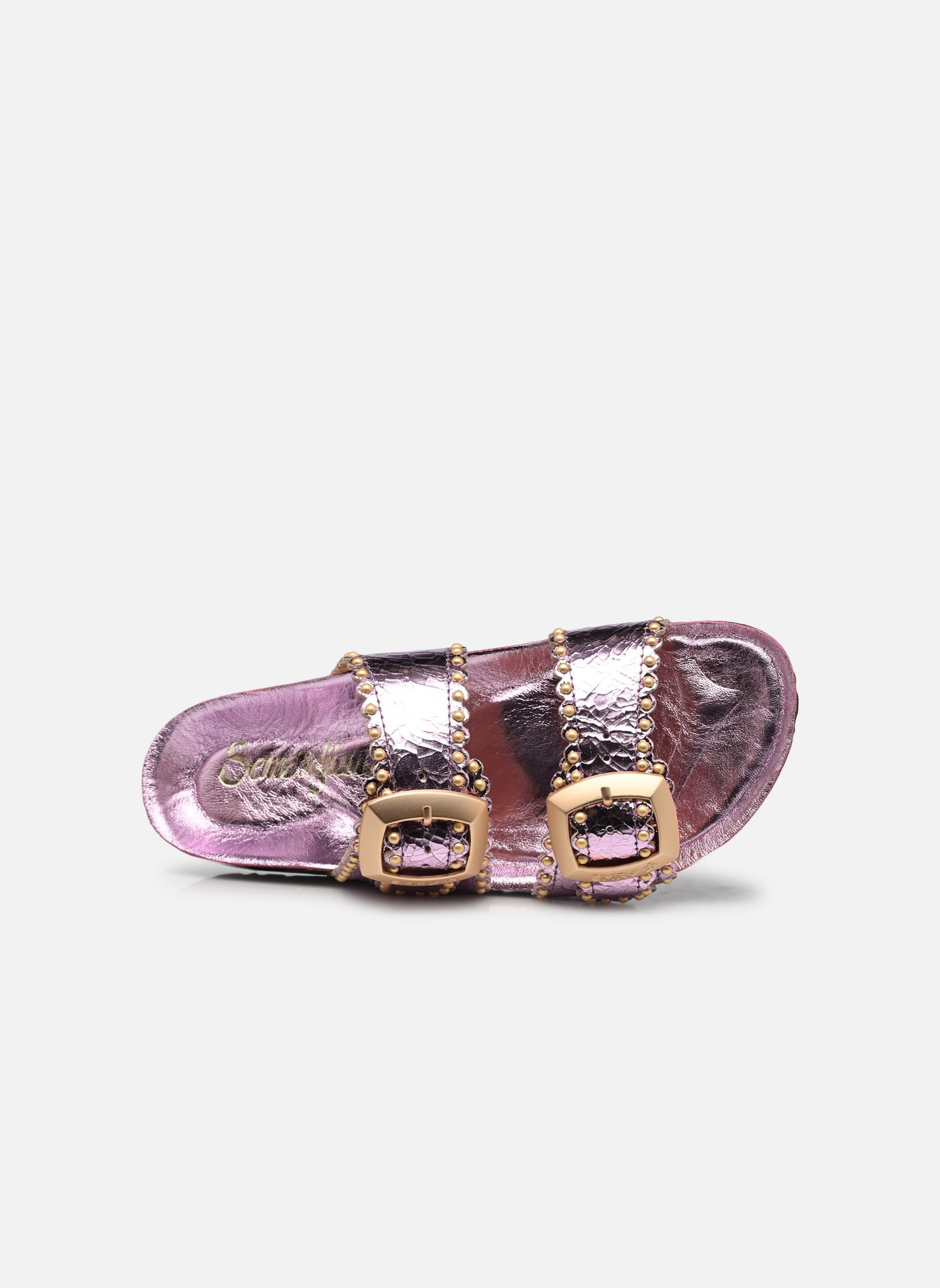 Pantoletten und Clogs Arona Crack damen rosa Semerdjian Pantoletten und Clogs Arona Crack damen rosa BOUGAINVILLE 191
