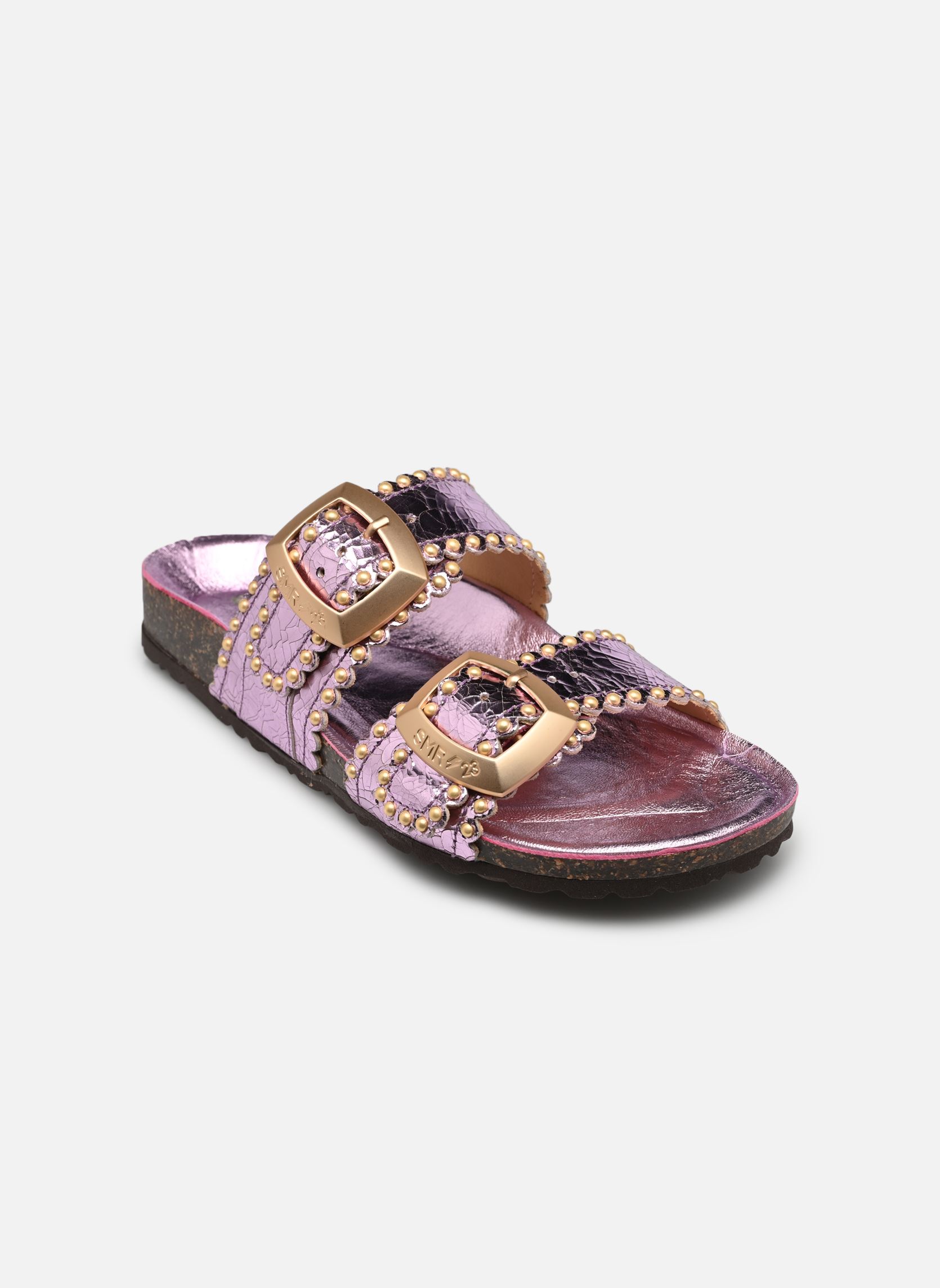 Pantoletten und Clogs Arona Crack damen rosa Semerdjian Pantoletten und Clogs Arona Crack damen rosa BOUGAINVILLE 191