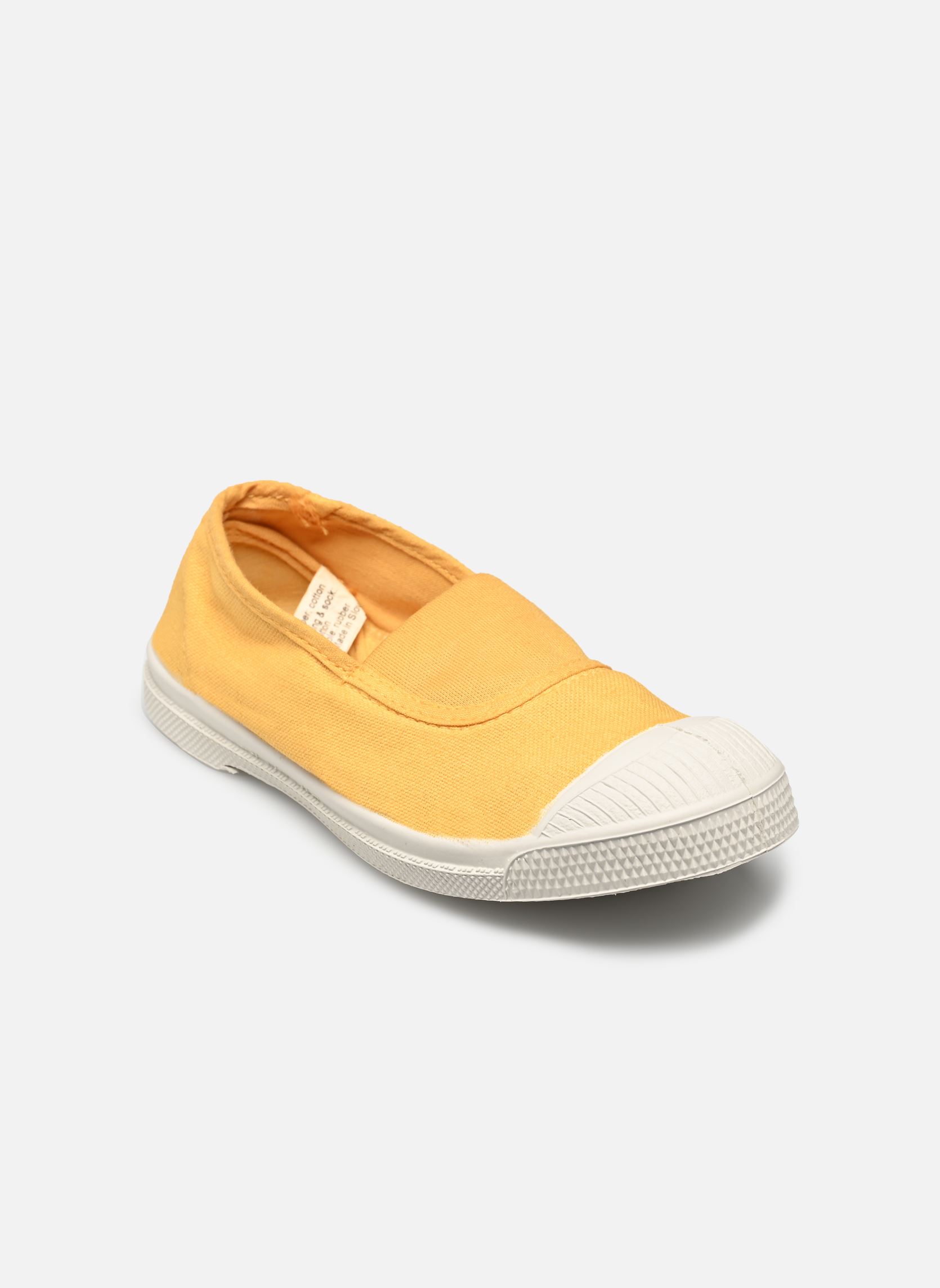 Baskets basses ELASTIQUE fille jaune Bensimon Baskets basses ELASTIQUE fille jaune SAFRAN
