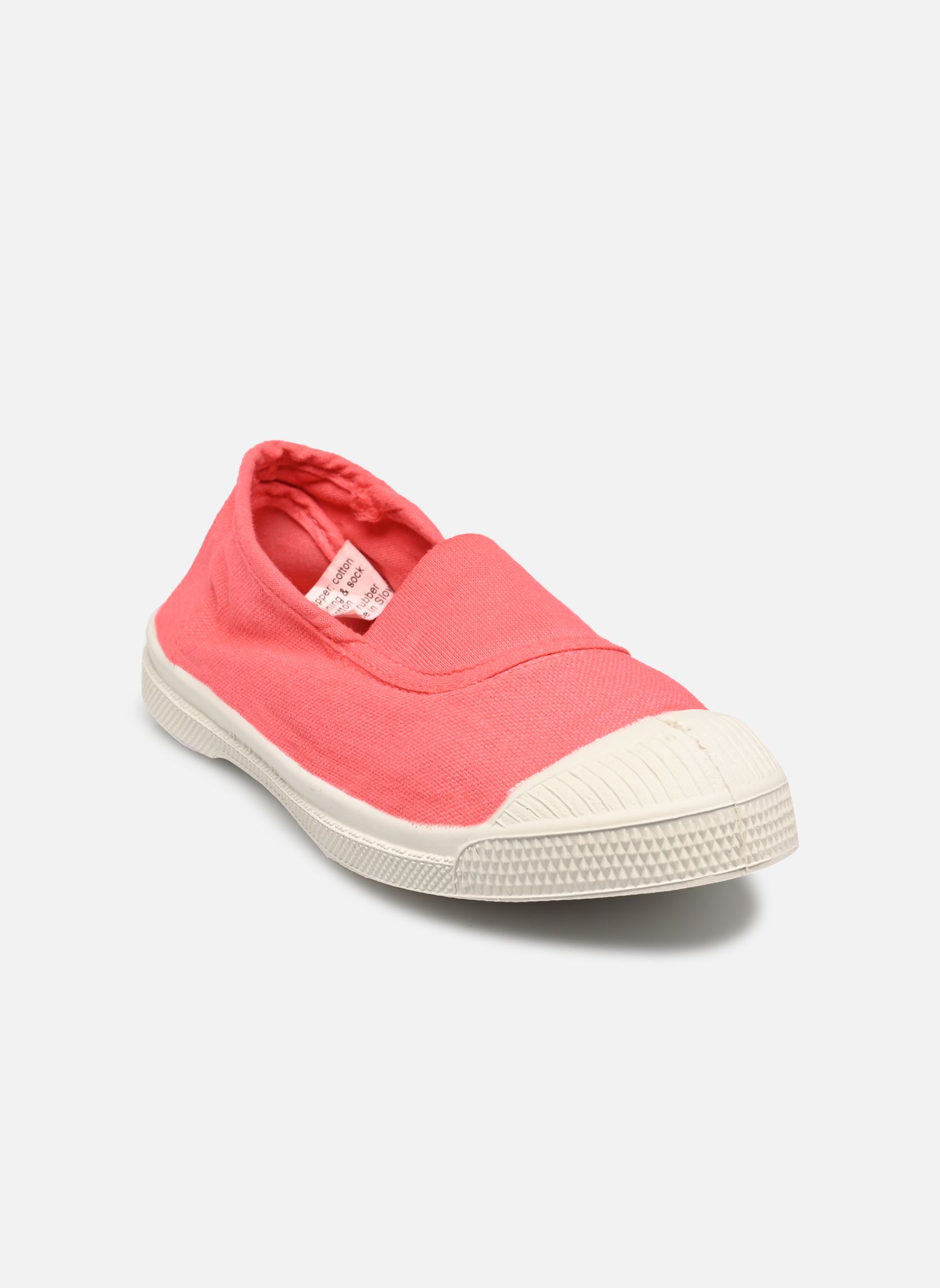 Baskets basses ELASTIQUE fille rose Bensimon Baskets basses ELASTIQUE fille rose ROSE INDIEN