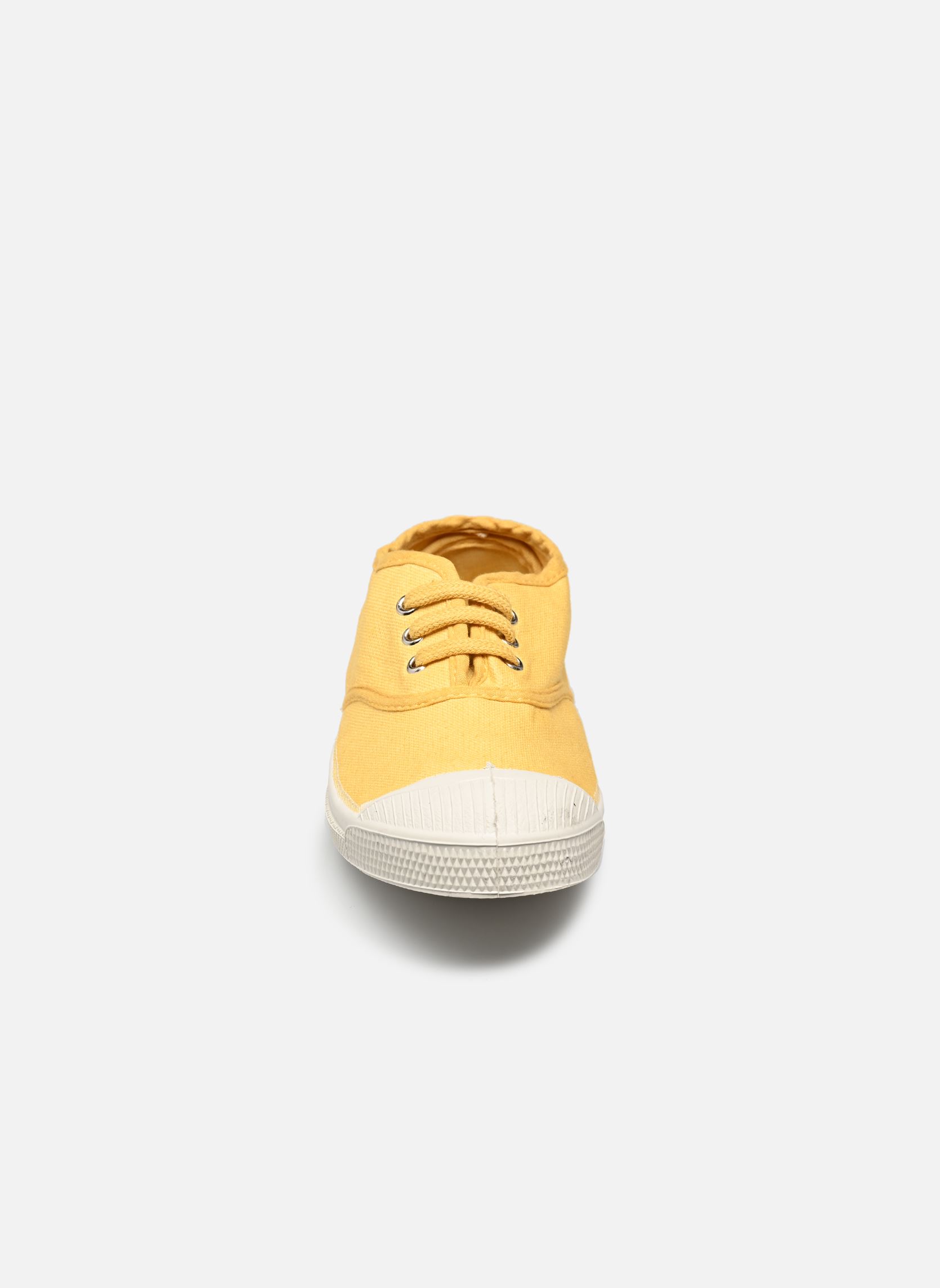 Niedrige Sneaker LACETS E mädchen gelb Bensimon Niedrige Sneaker LACETS E mädchen gelb SAFRAN