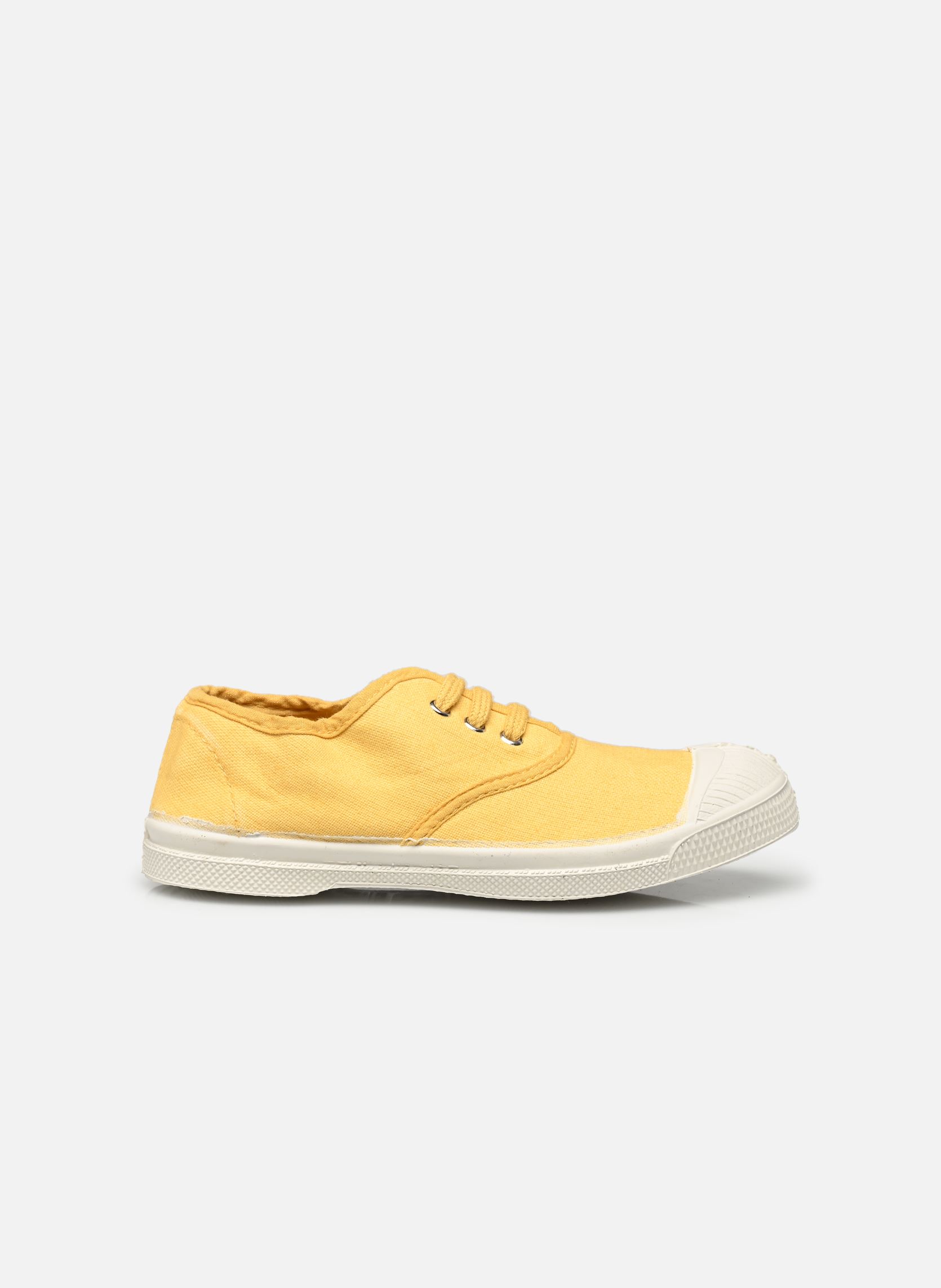 Niedrige Sneaker LACETS E mädchen gelb Bensimon Niedrige Sneaker LACETS E mädchen gelb SAFRAN