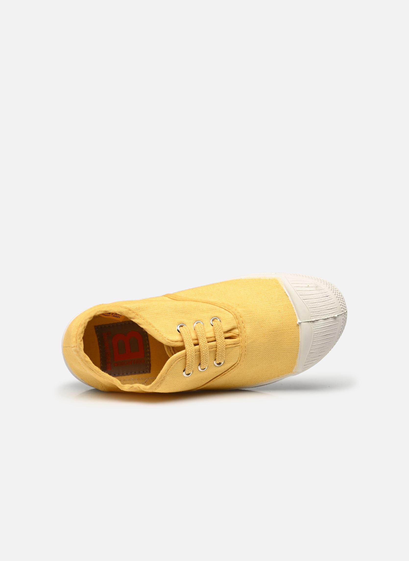 Niedrige Sneaker LACETS E mädchen gelb Bensimon Niedrige Sneaker LACETS E mädchen gelb SAFRAN