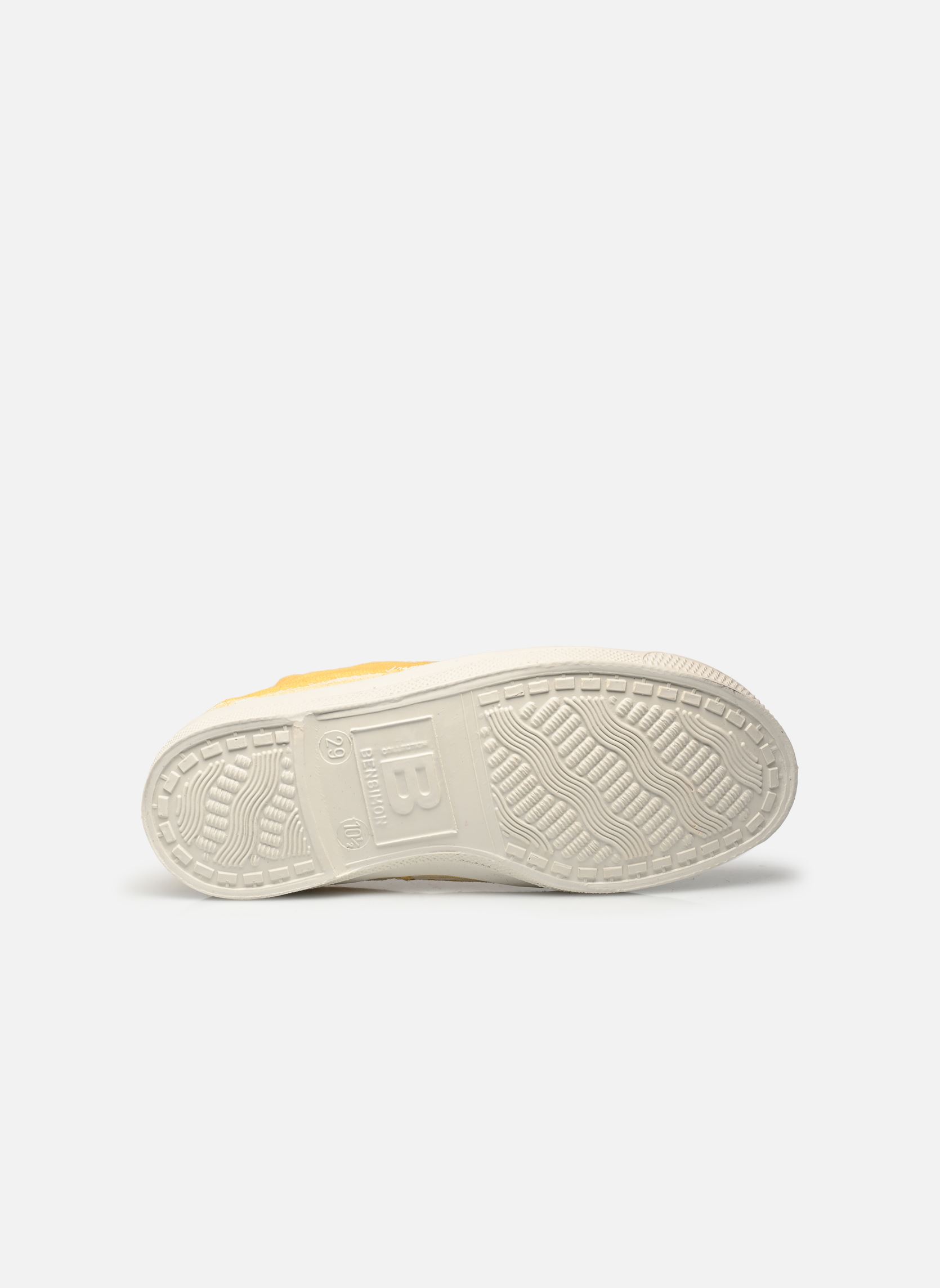 Niedrige Sneaker LACETS E mädchen gelb Bensimon Niedrige Sneaker LACETS E mädchen gelb SAFRAN