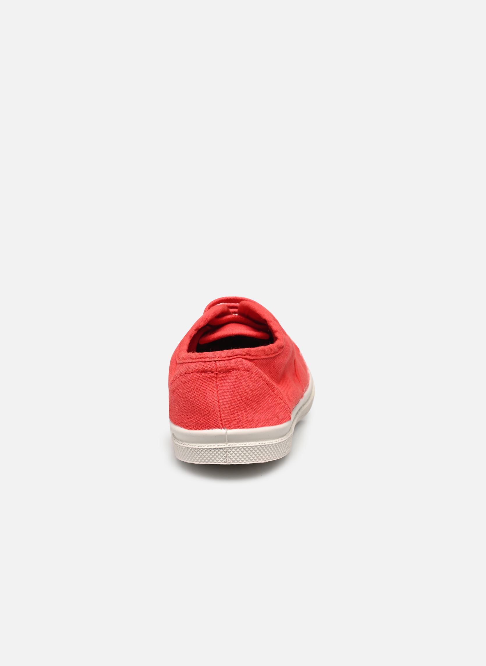 Niedrige Sneaker LACETS E mädchen rot Bensimon Niedrige Sneaker LACETS E mädchen rot PASSION