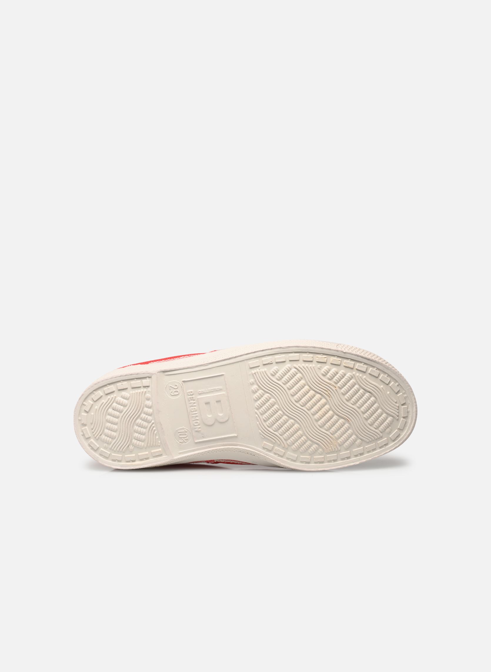 Niedrige Sneaker LACETS E mädchen rot Bensimon Niedrige Sneaker LACETS E mädchen rot PASSION
