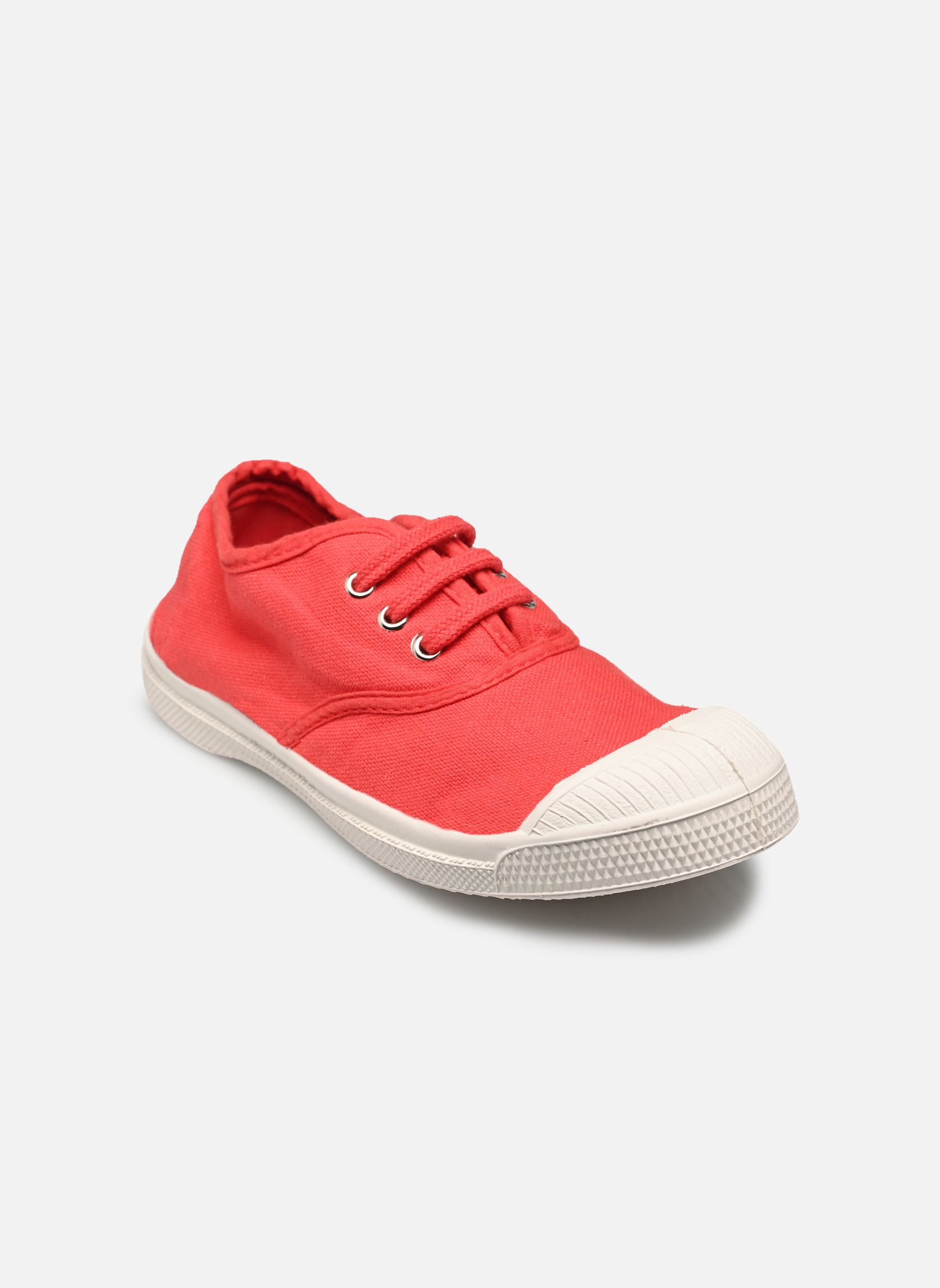 Niedrige Sneaker LACETS E mädchen rot Bensimon Niedrige Sneaker LACETS E mädchen rot PASSION
