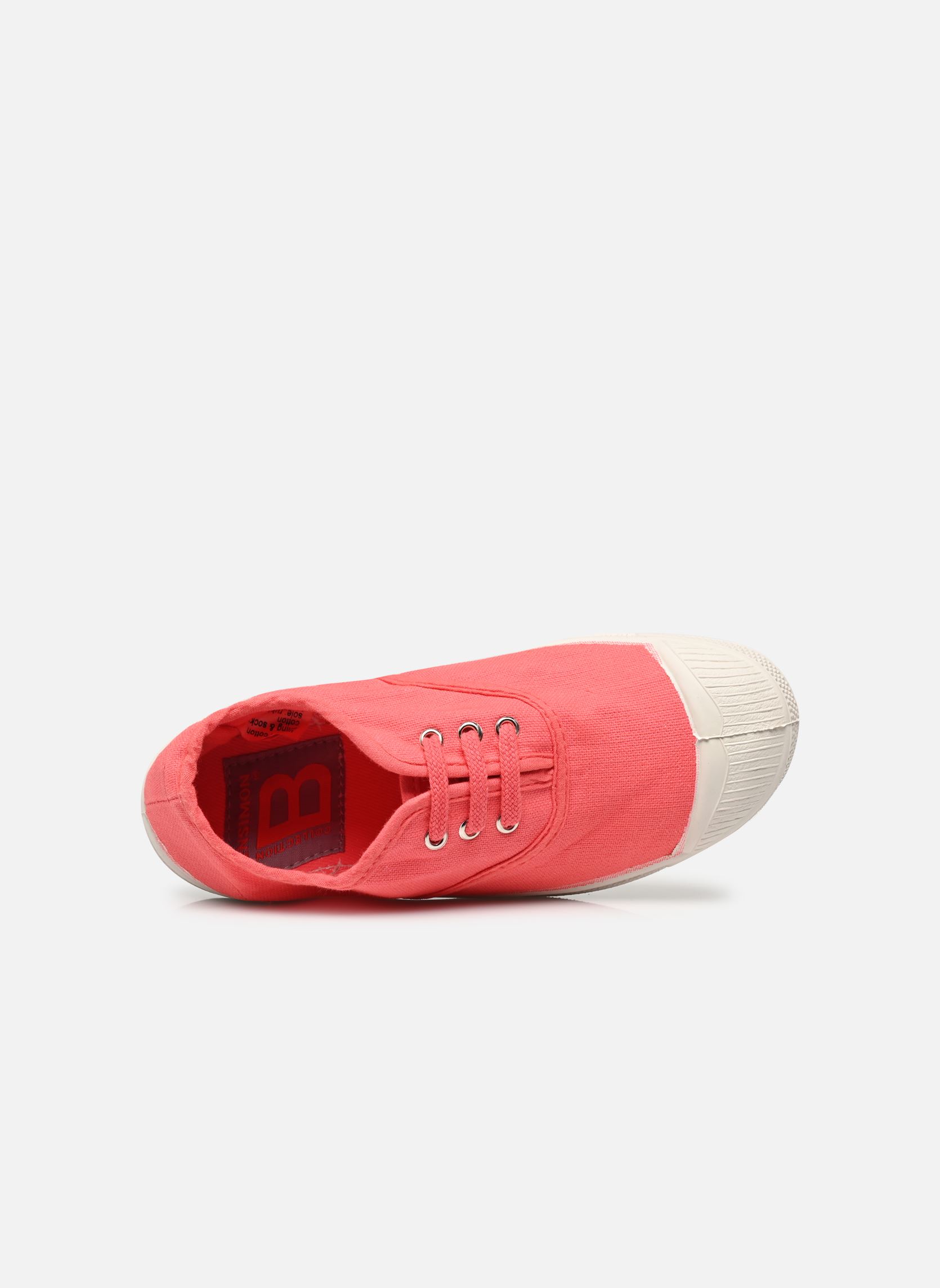 Niedrige Sneaker LACETS E mädchen rosa Bensimon Niedrige Sneaker LACETS E mädchen rosa ROSE INDIEN