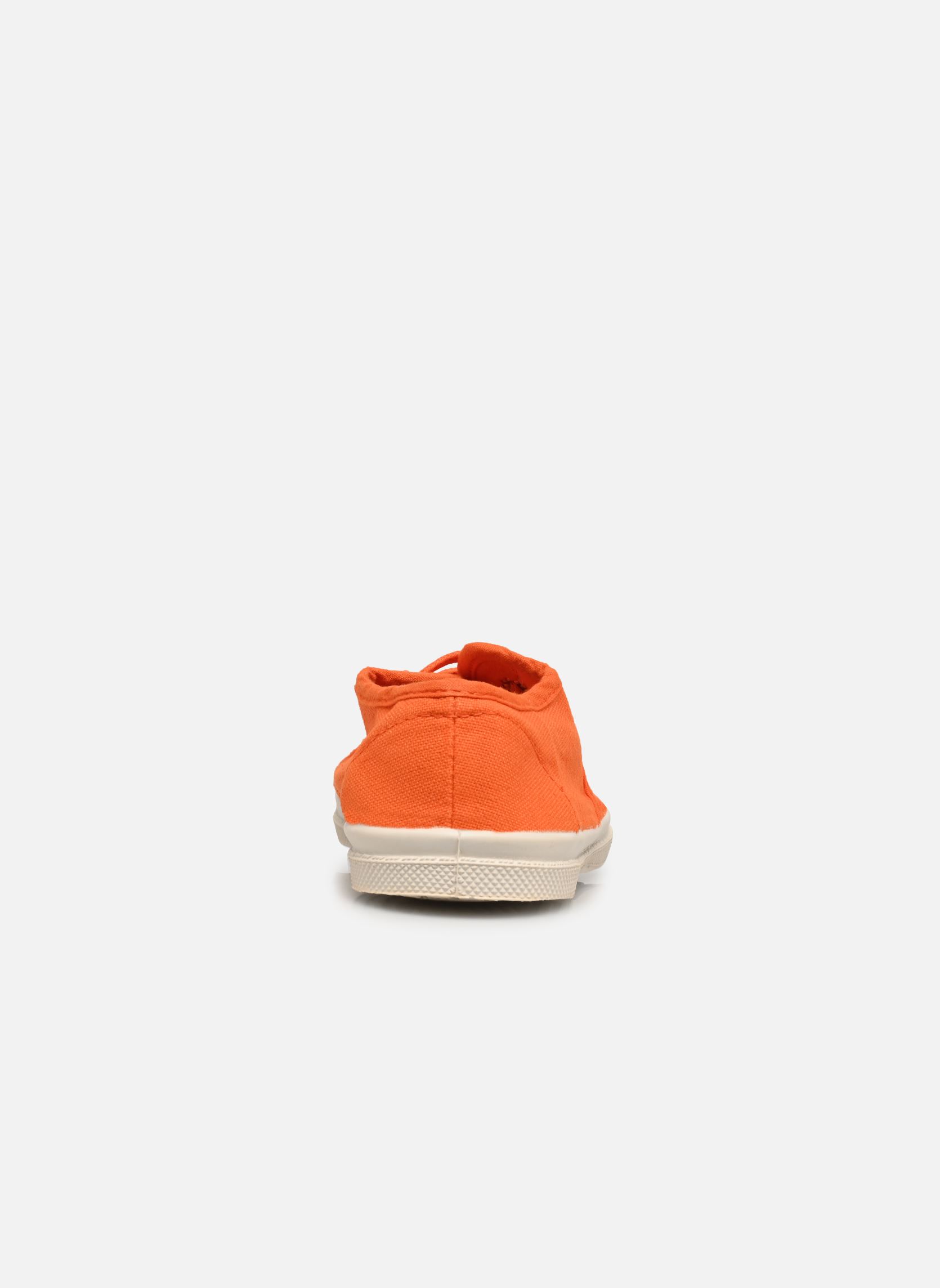 Baskets basses LACETS E fille orange Bensimon Baskets basses LACETS E fille orange CLEMENTINE