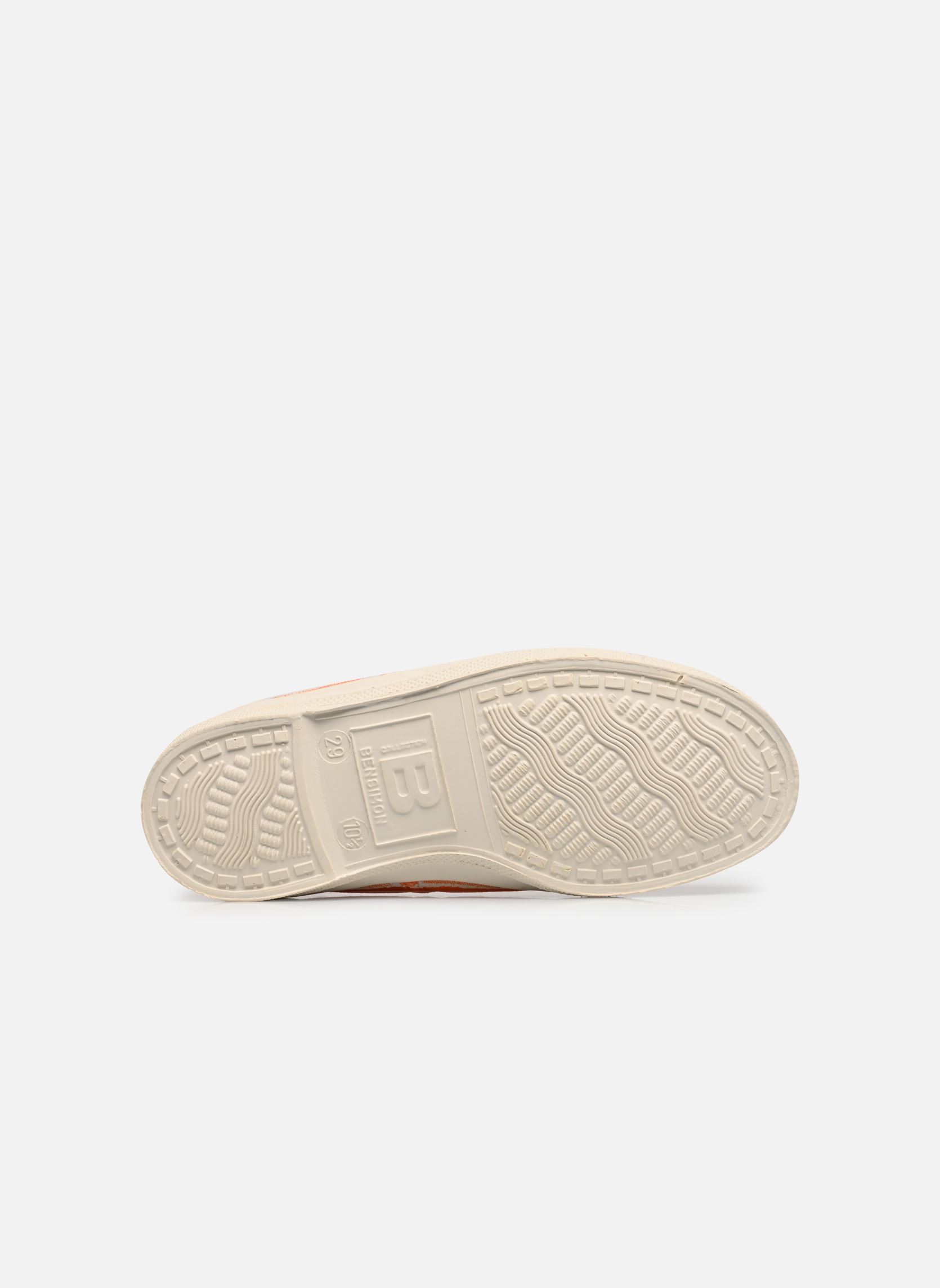Baskets basses LACETS E fille orange Bensimon Baskets basses LACETS E fille orange CLEMENTINE