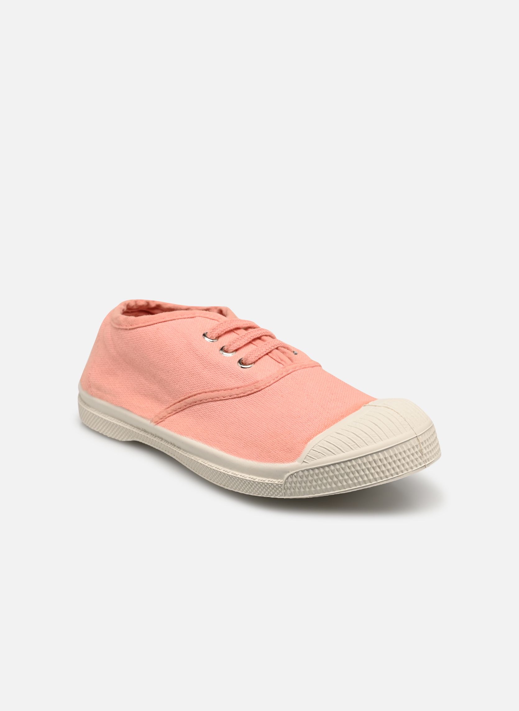 Baskets basses LACETS E fille rose Bensimon Baskets basses LACETS E fille rose ROSE TENDRE