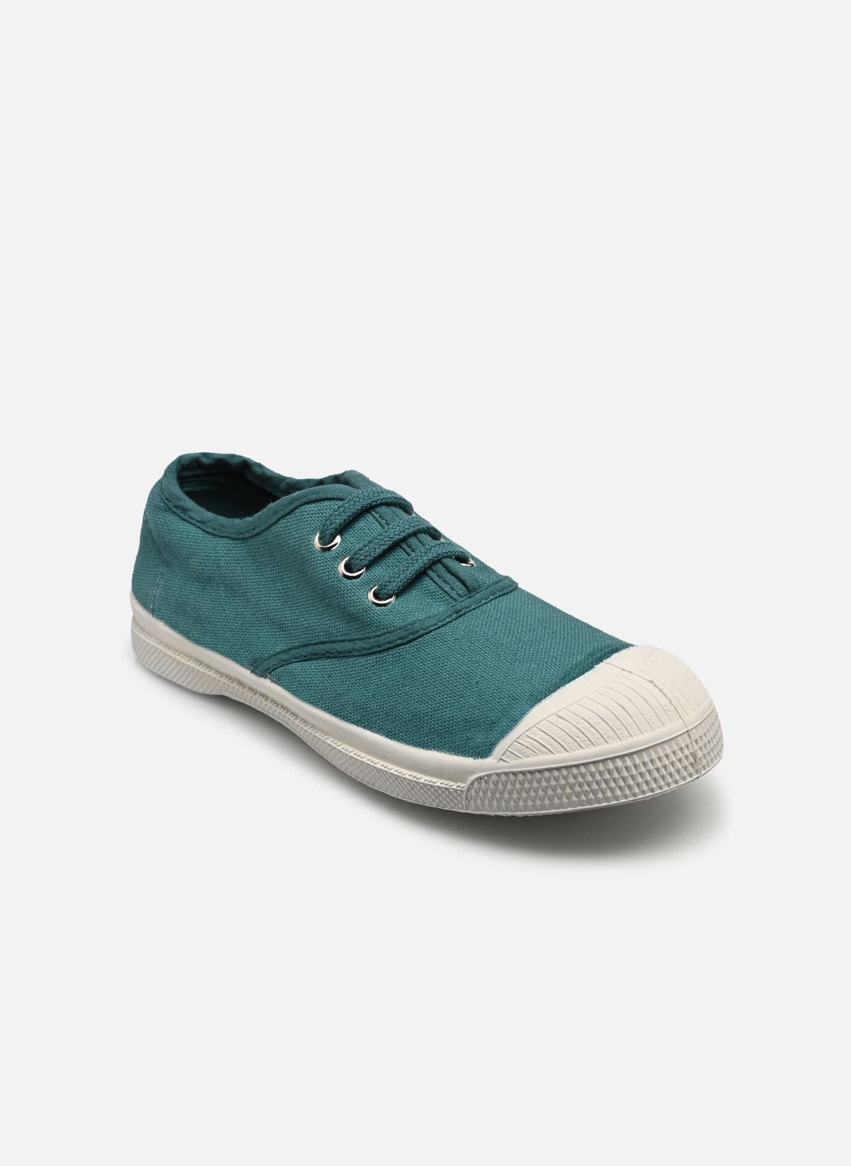Baskets basses LACETS E vert Bensimon Baskets basses LACETS E vert CAPRI