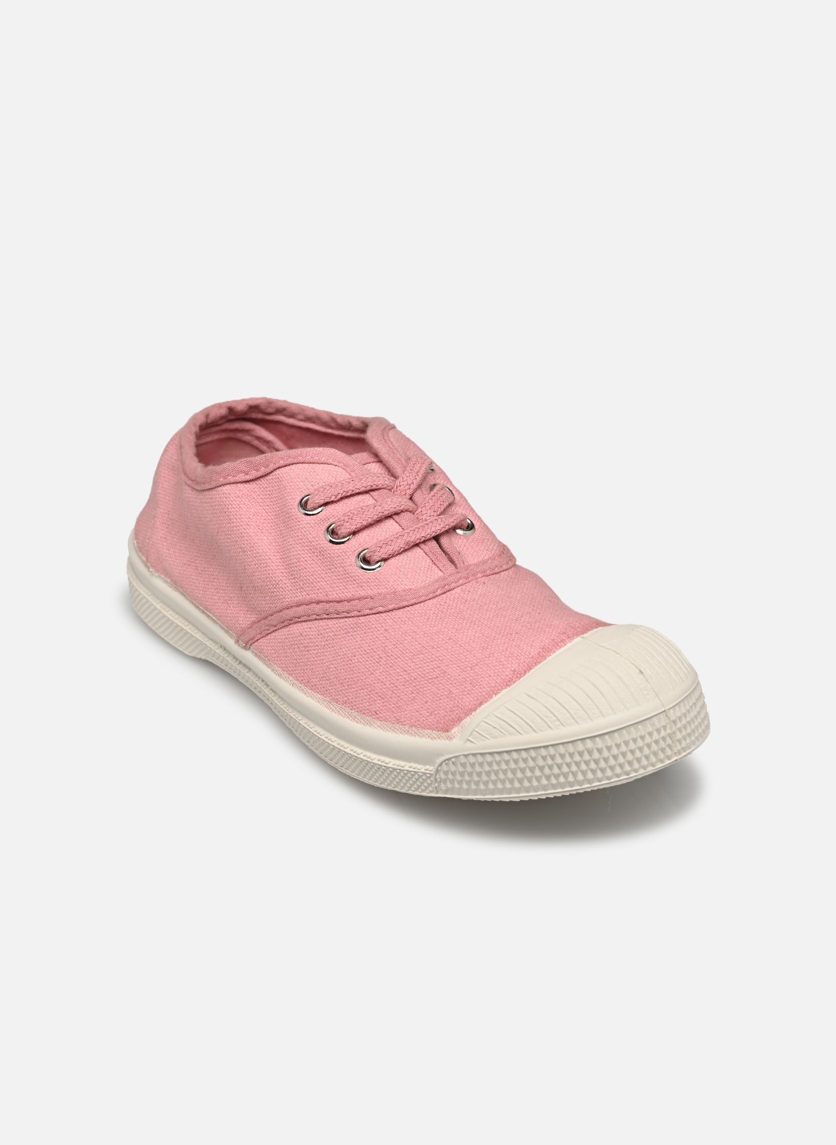 Baskets basses LACETS E rose Bensimon Baskets basses LACETS E rose DRAGÉE