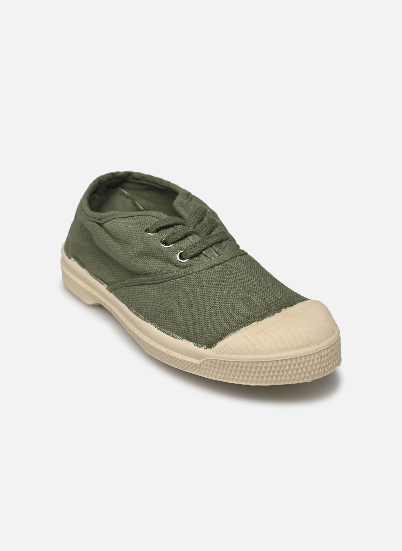 Niedrige Sneaker LACETS E grün Bensimon Niedrige Sneaker LACETS E grün SAUGE