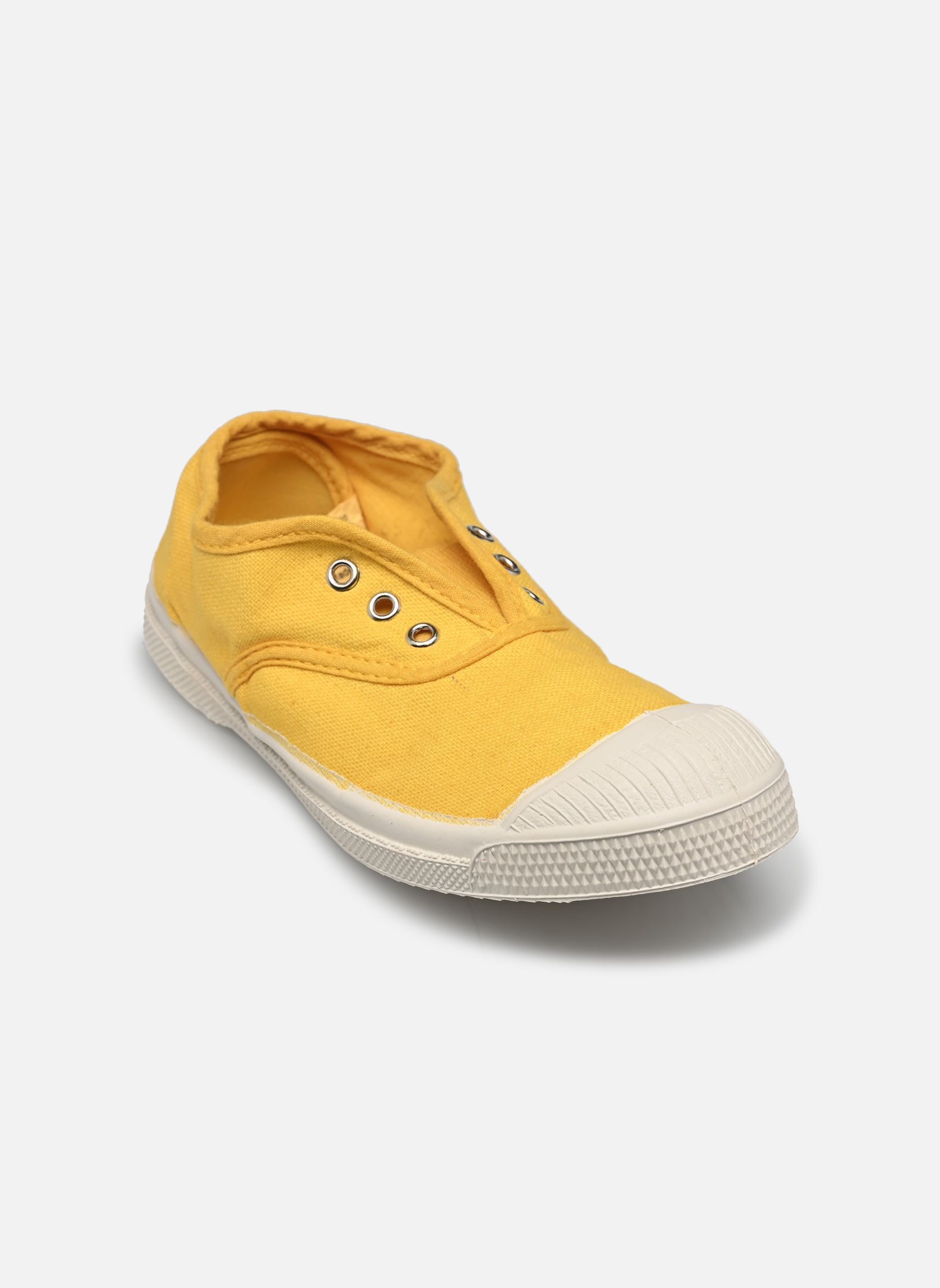 Niedrige Sneaker ELLY E gelb Bensimon Niedrige Sneaker ELLY E gelb BOUTON D'OR