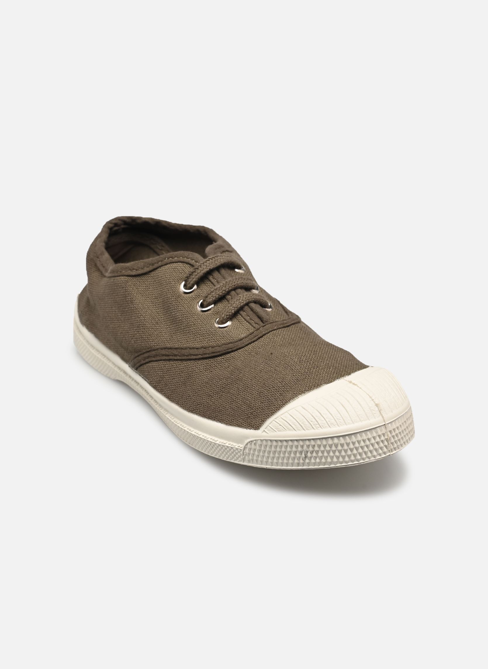 Baskets basses TENNIS LACET E vert Bensimon Baskets basses TENNIS LACET E vert KAKI