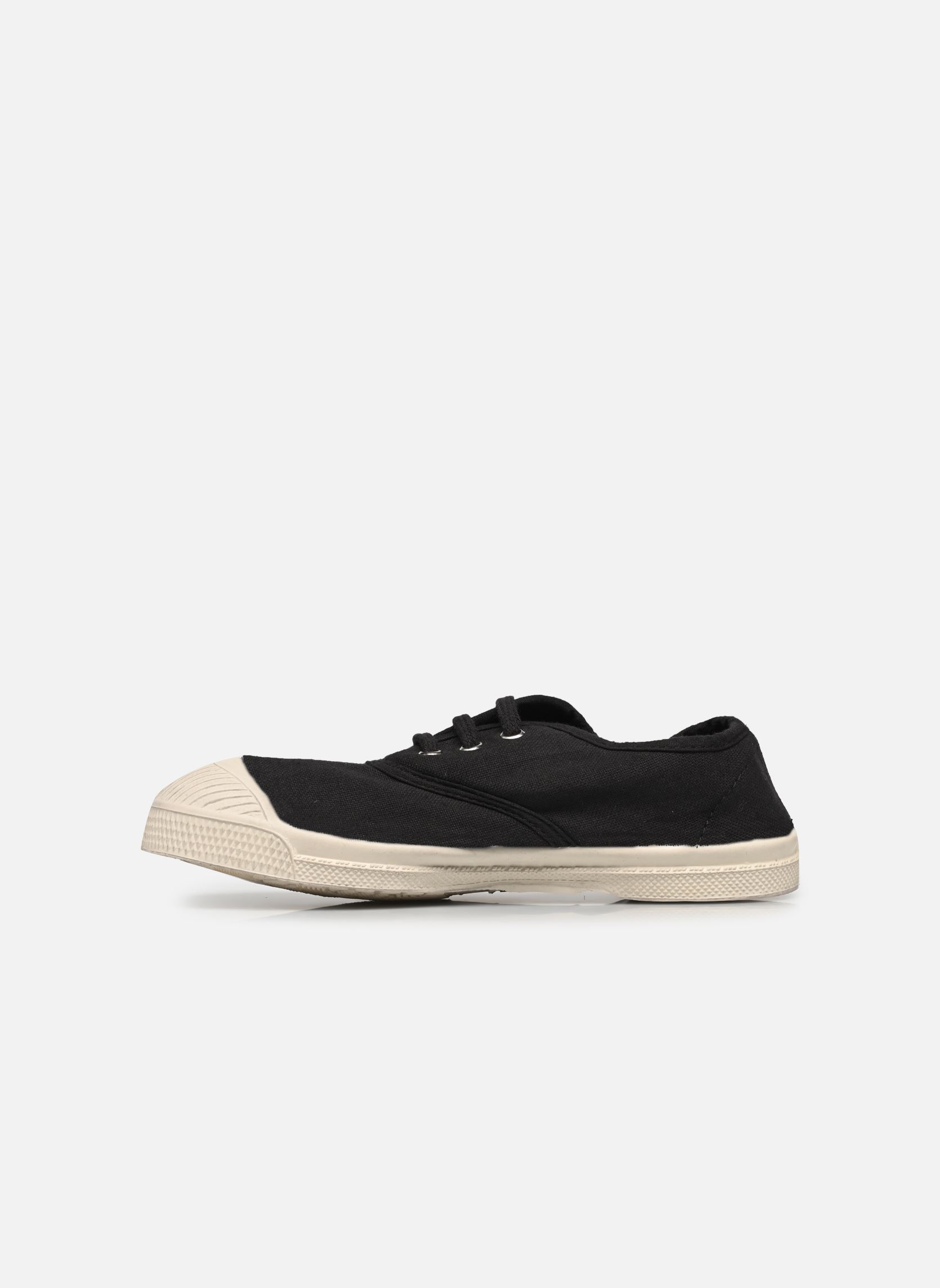 Niedrige Sneaker TENNIS LACET E schwarz Bensimon Niedrige Sneaker TENNIS LACET E schwarz Carbone