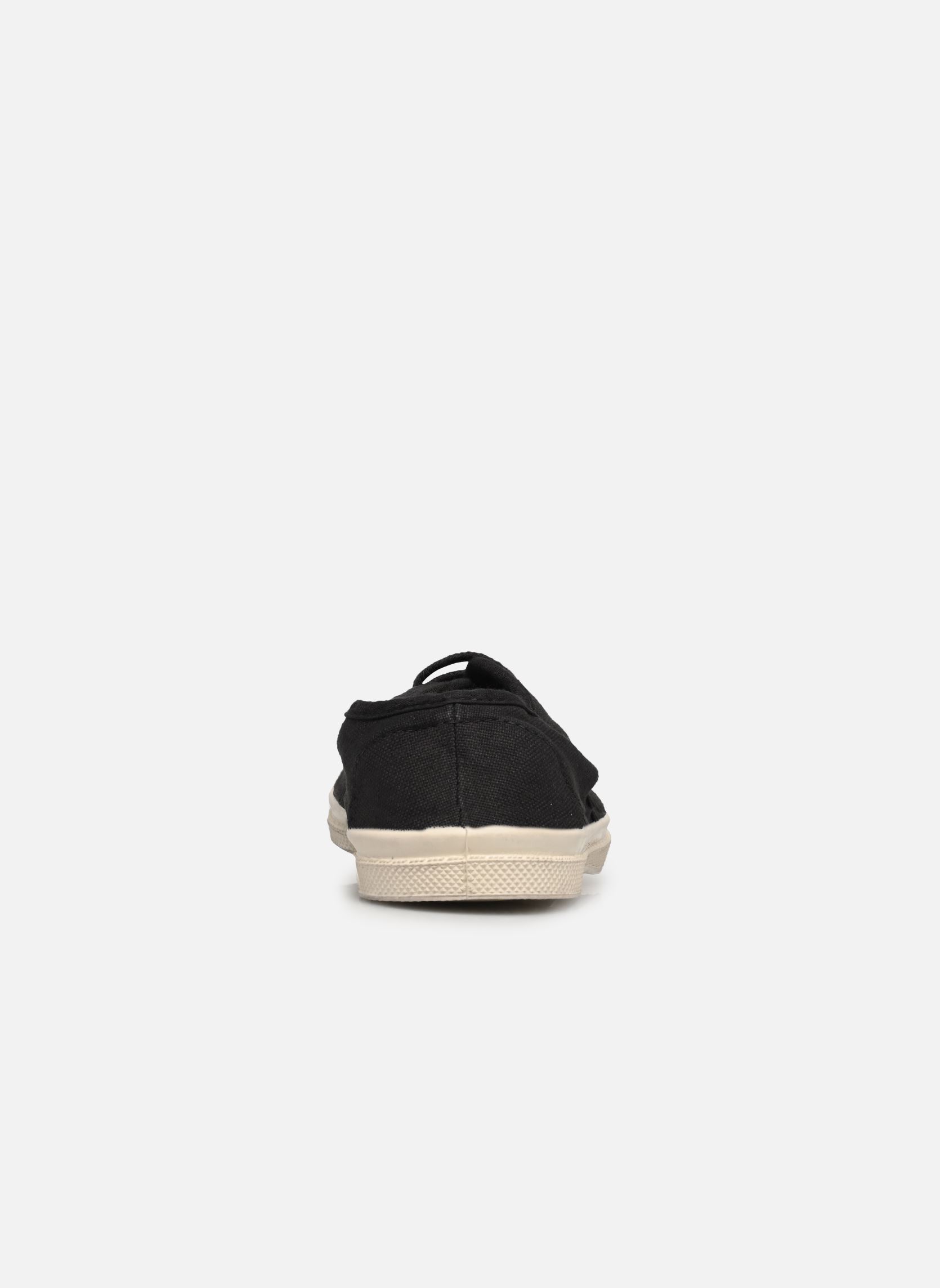 Niedrige Sneaker TENNIS LACET E schwarz Bensimon Niedrige Sneaker TENNIS LACET E schwarz Carbone