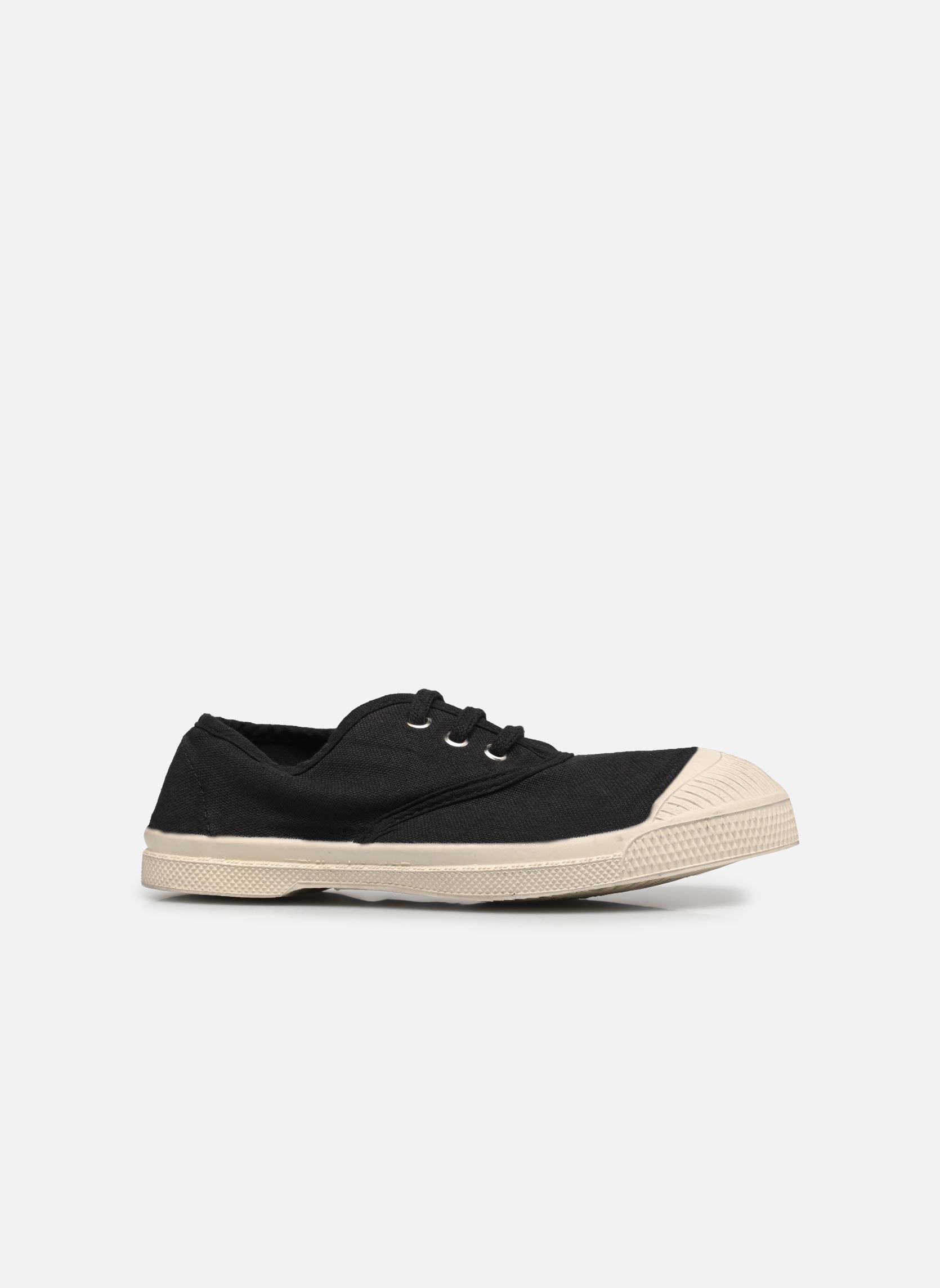 Niedrige Sneaker TENNIS LACET E schwarz Bensimon Niedrige Sneaker TENNIS LACET E schwarz Carbone