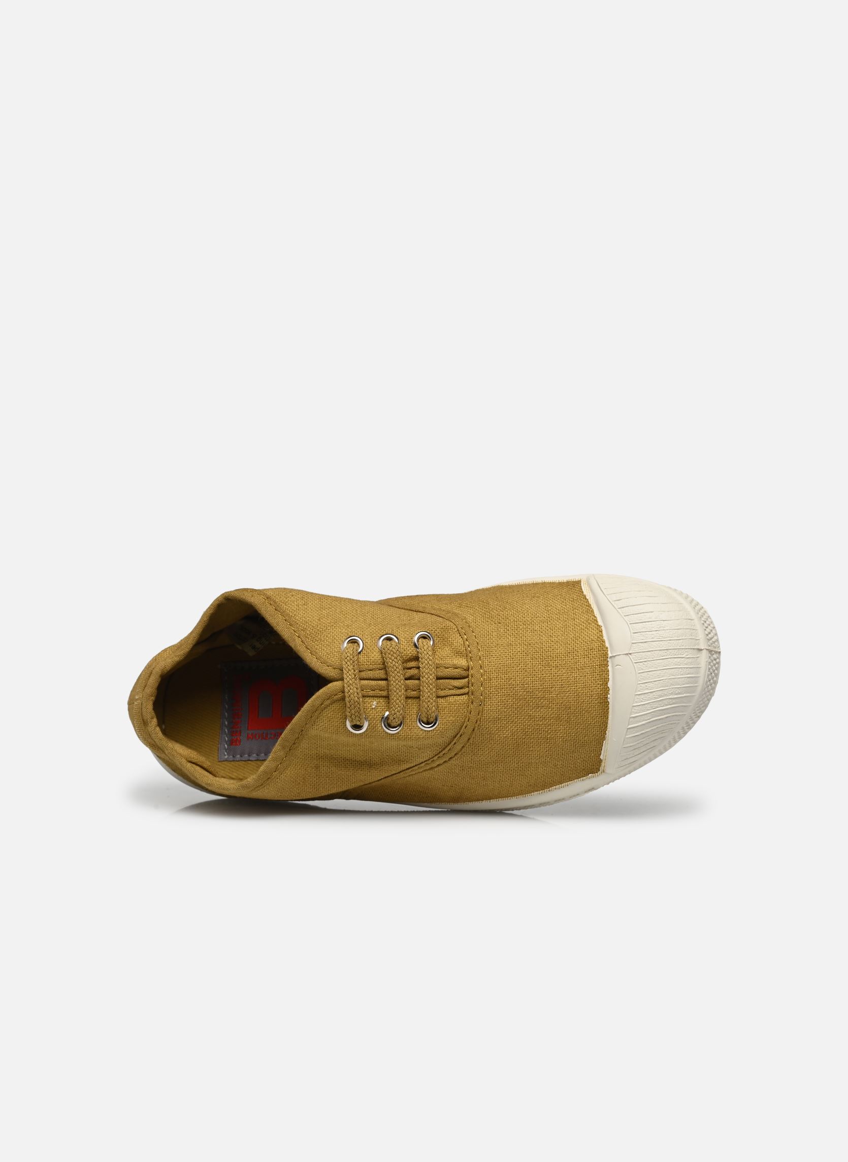 Baskets basses TENNIS LACET E jaune Bensimon Baskets basses TENNIS LACET E jaune SOUFRE