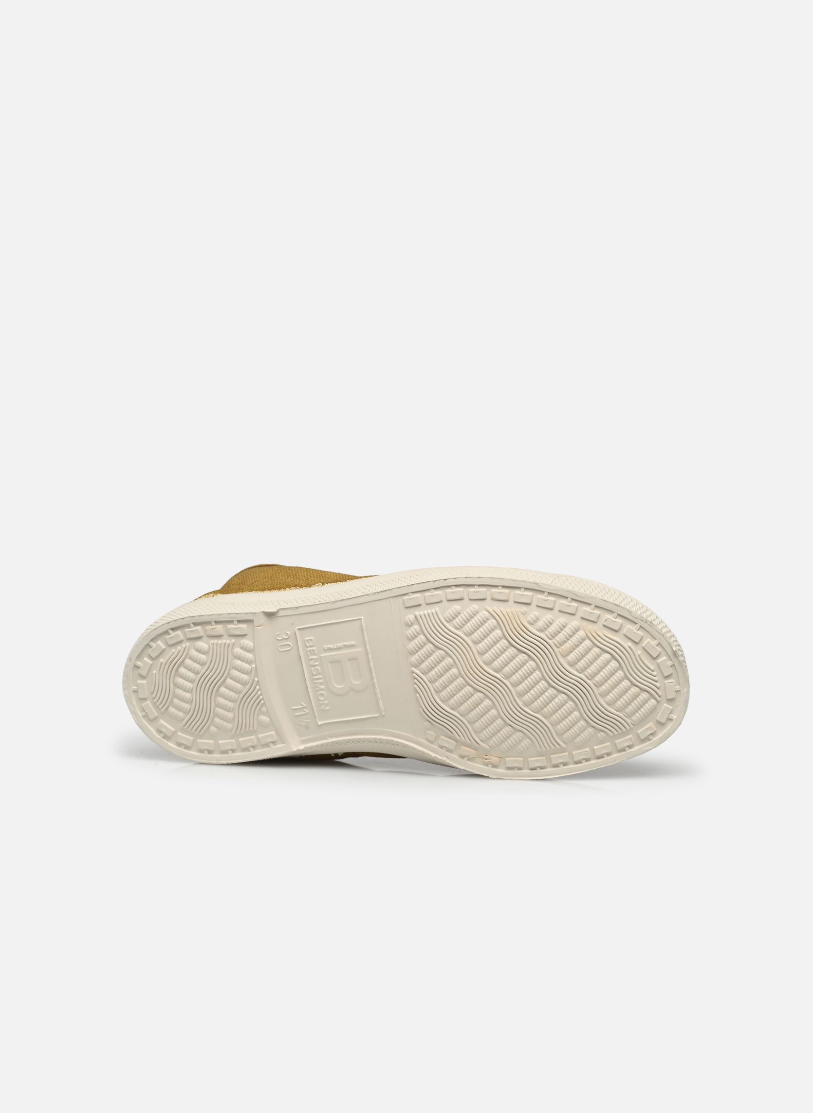 Baskets basses TENNIS LACET E jaune Bensimon Baskets basses TENNIS LACET E jaune SOUFRE