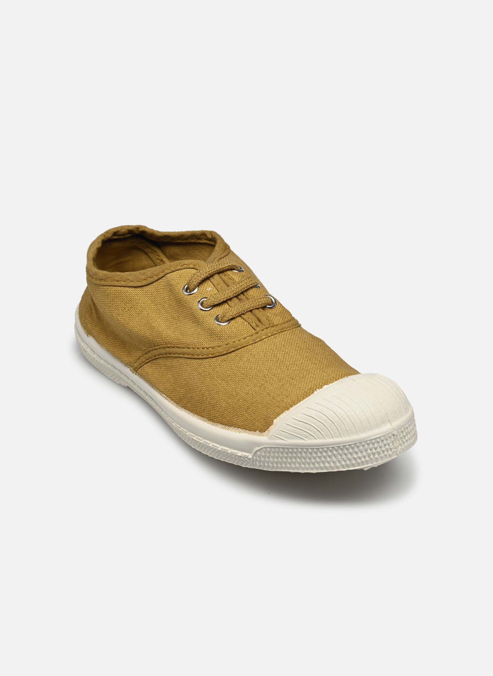 Baskets basses TENNIS LACET E jaune Bensimon Baskets basses TENNIS LACET E jaune SOUFRE