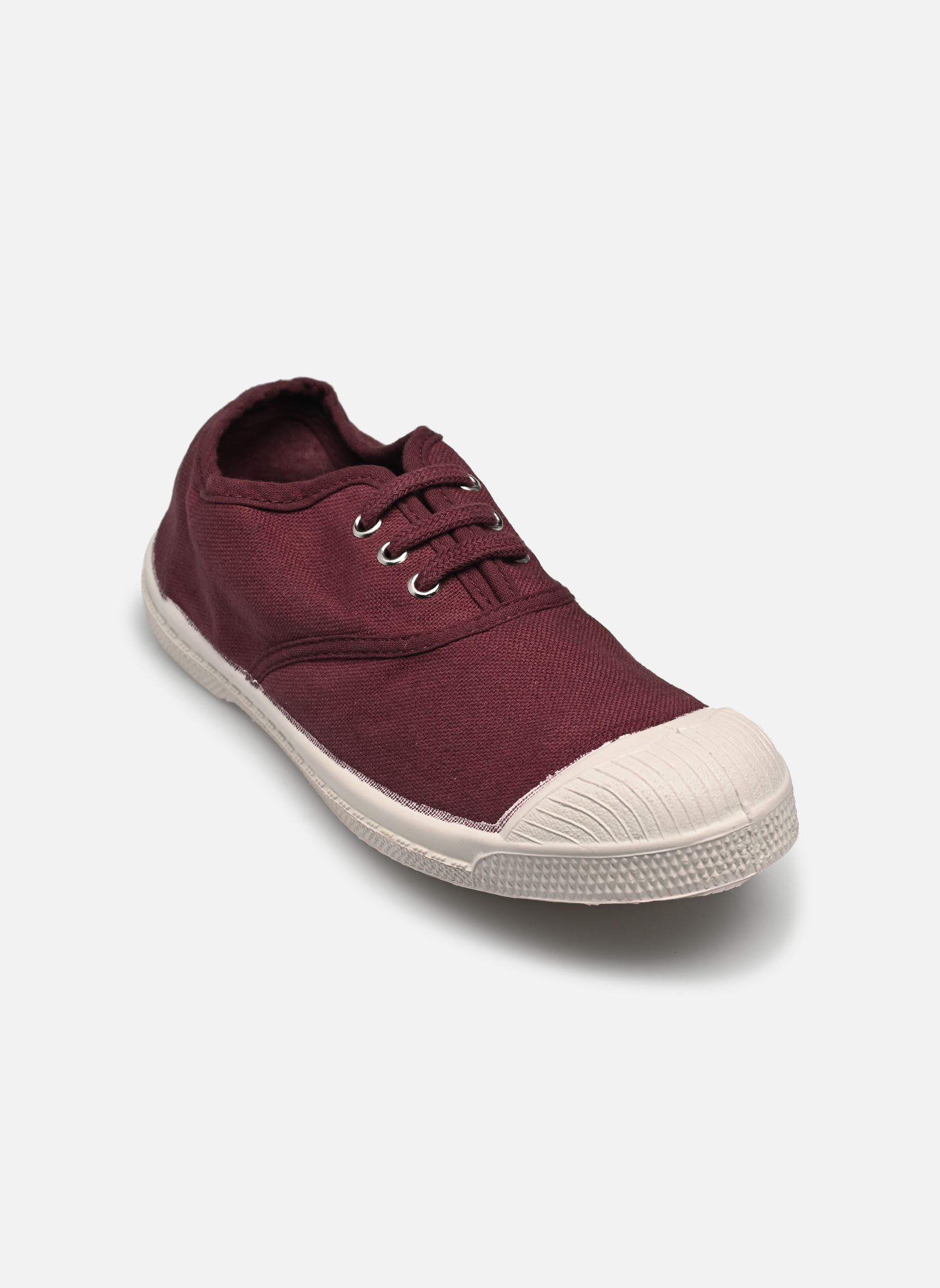 Baskets basses TENNIS LACET E violet Bensimon Baskets basses TENNIS LACET E violet AUBERGINE