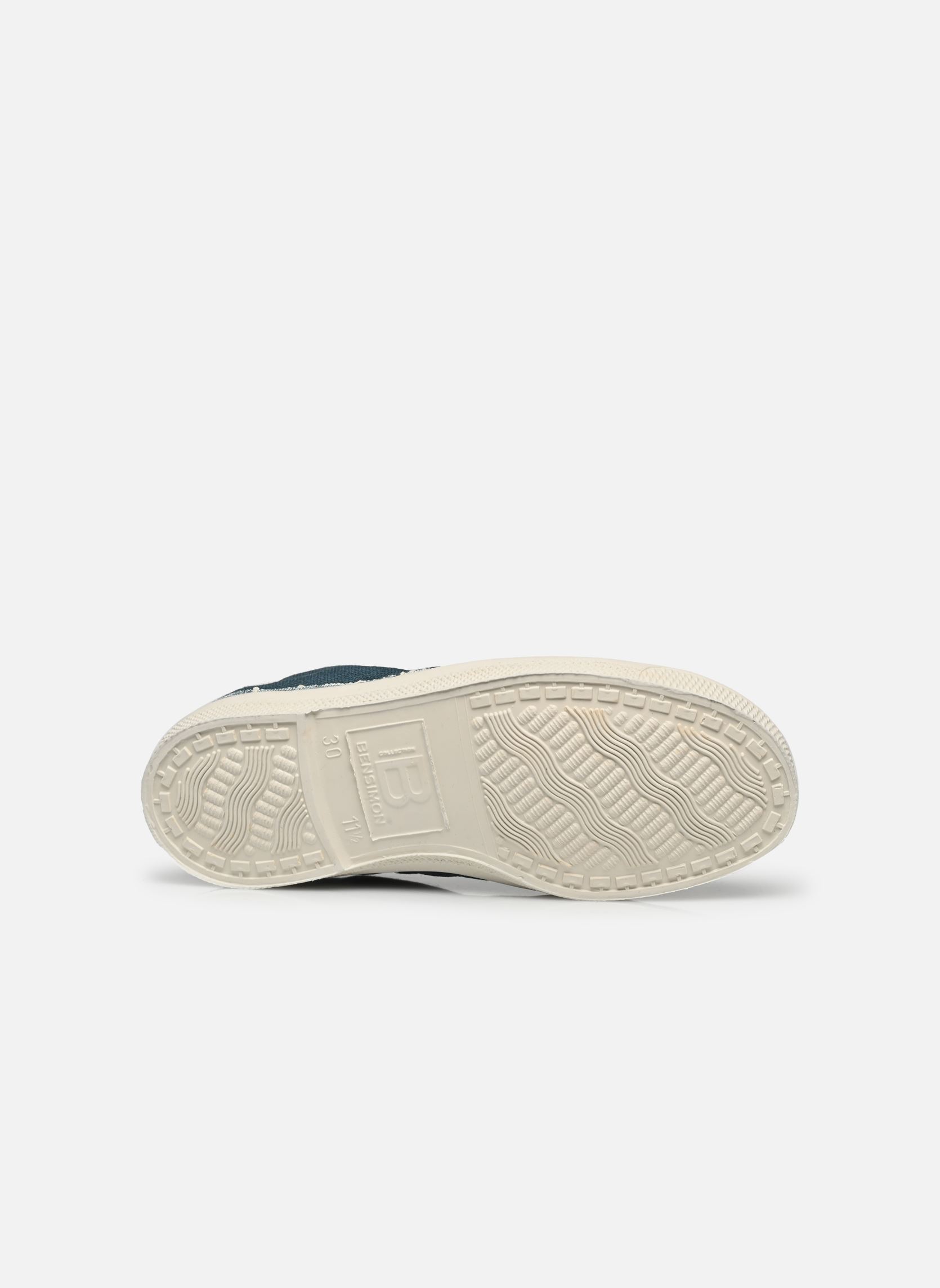 Baskets basses TENNIS LACET E bleu Bensimon Baskets basses TENNIS LACET E bleu BLEU CANARD
