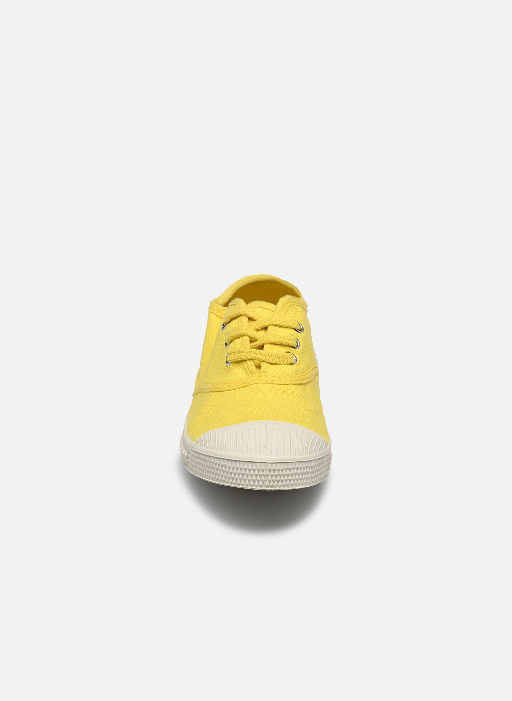 Baskets basses TENNIS LACET E jaune Bensimon Baskets basses TENNIS LACET E jaune JAUNE