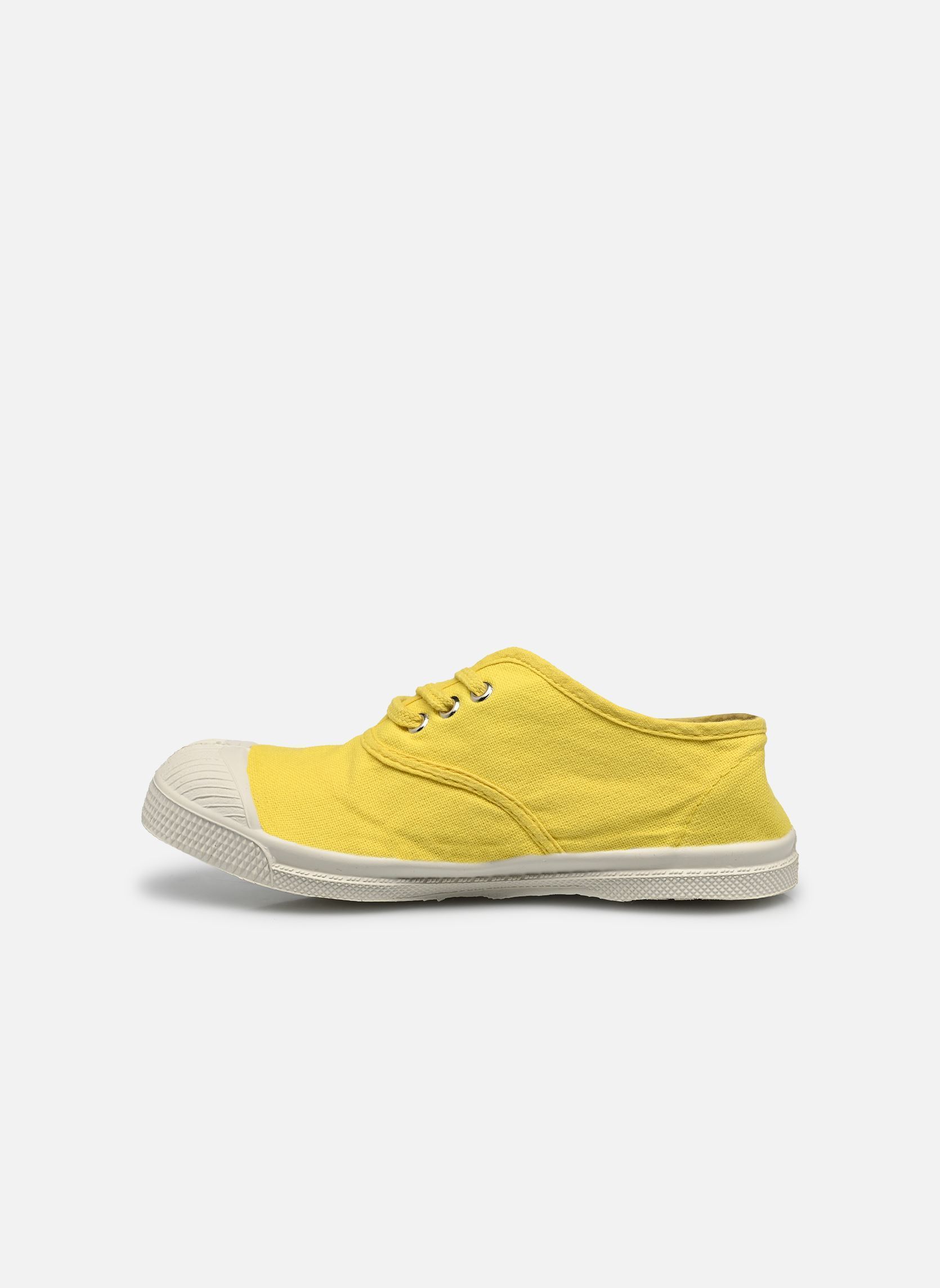 Baskets basses TENNIS LACET E jaune Bensimon Baskets basses TENNIS LACET E jaune JAUNE