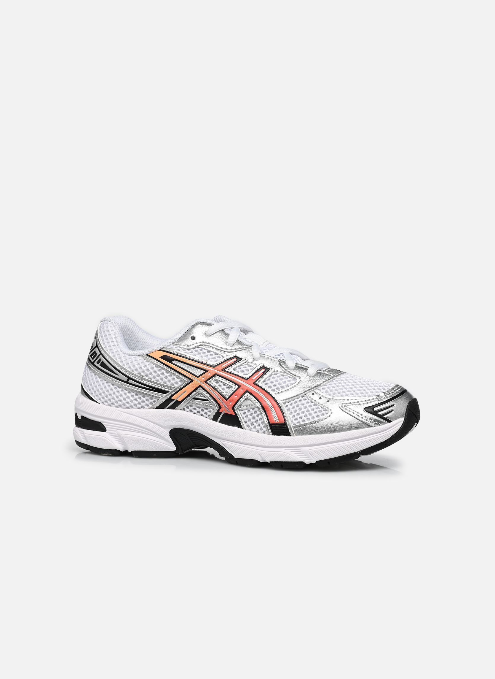 Zapatillas Gel-1130 Gs plata Asics Zapatillas Gel-1130 Gs plata WHITE/RED SNAPPER