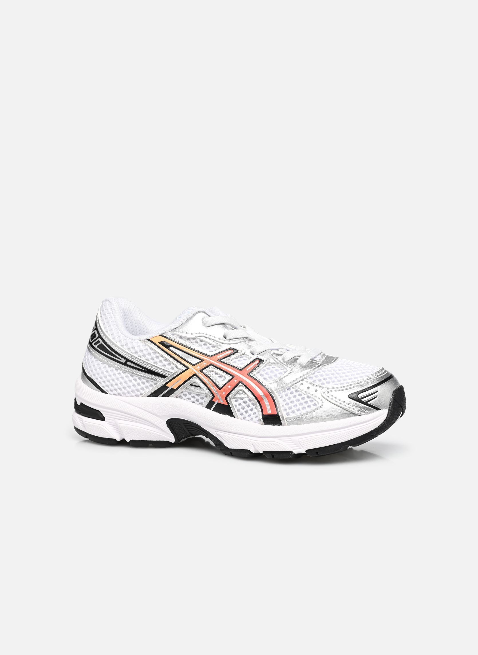 Baskets Gel-1130 Ps argent Asics Baskets Gel-1130 Ps argent WHITE/RED SNAPPER