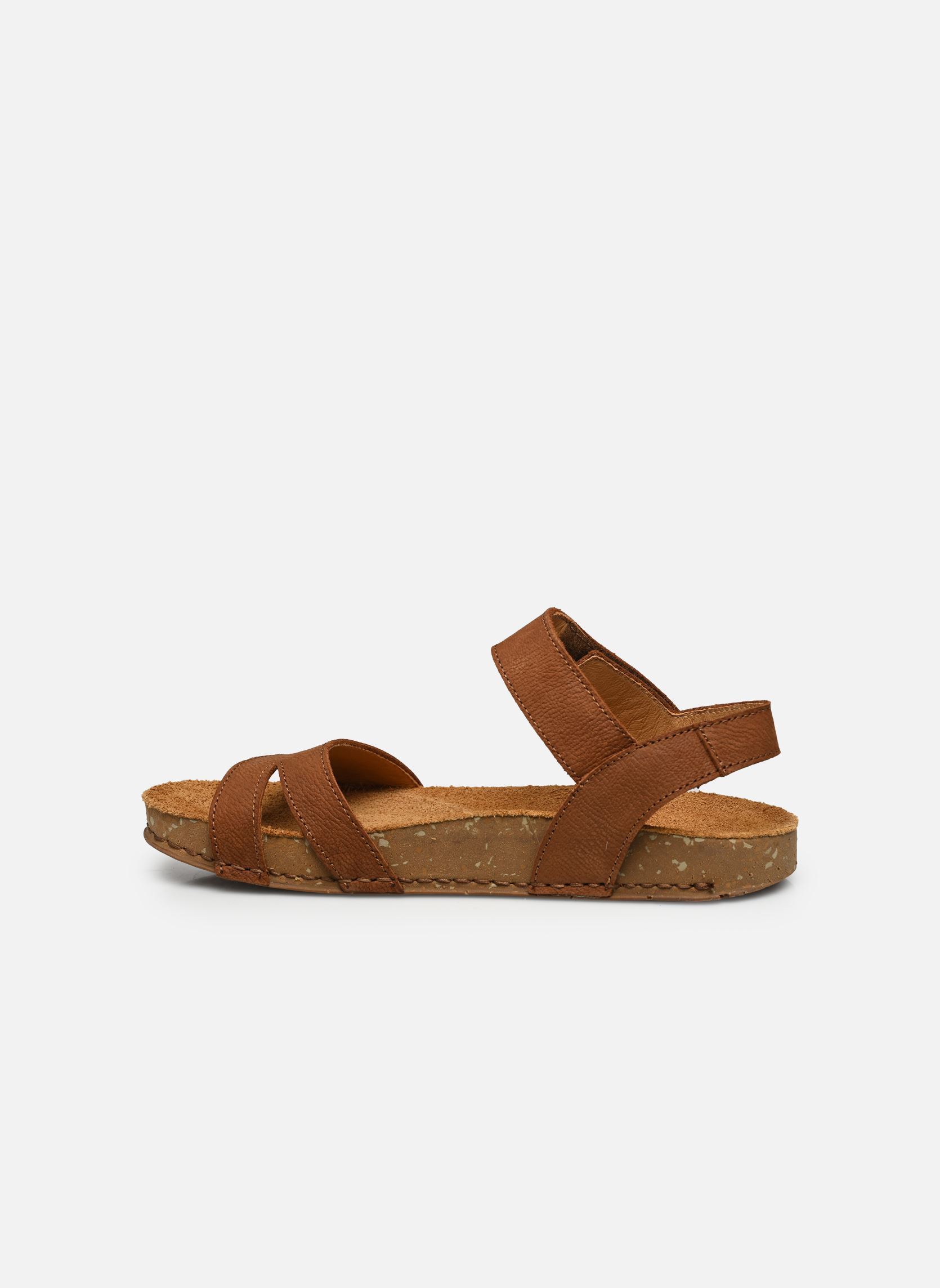 Sandales plates Balance N5790 femme marron El Naturalista Sandales plates Balance N5790 femme marron WOOD