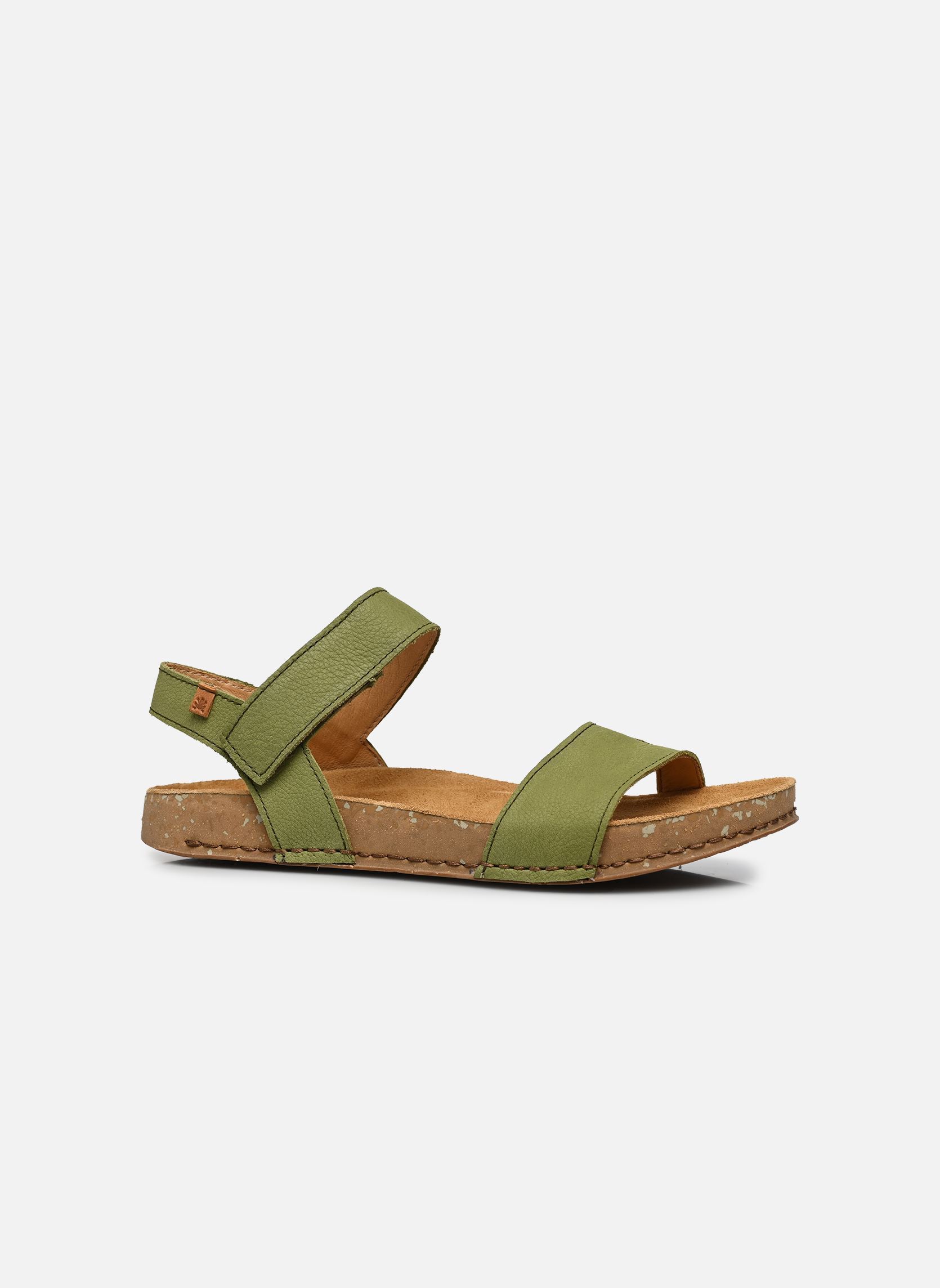 Platte sandalen Balance N5790 dames groen El Naturalista Platte sandalen Balance N5790 dames groen NOBUCK LIKEN
