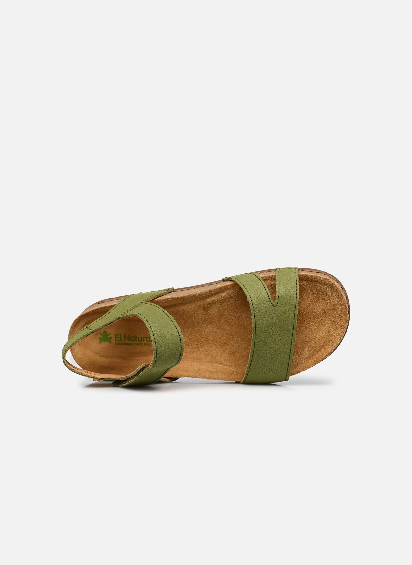 Platte sandalen Balance N5790 dames groen El Naturalista Platte sandalen Balance N5790 dames groen NOBUCK LIKEN