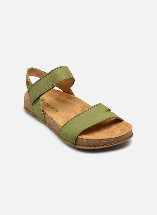 El Naturalista Platte sandalen Balance N5790 dames groen