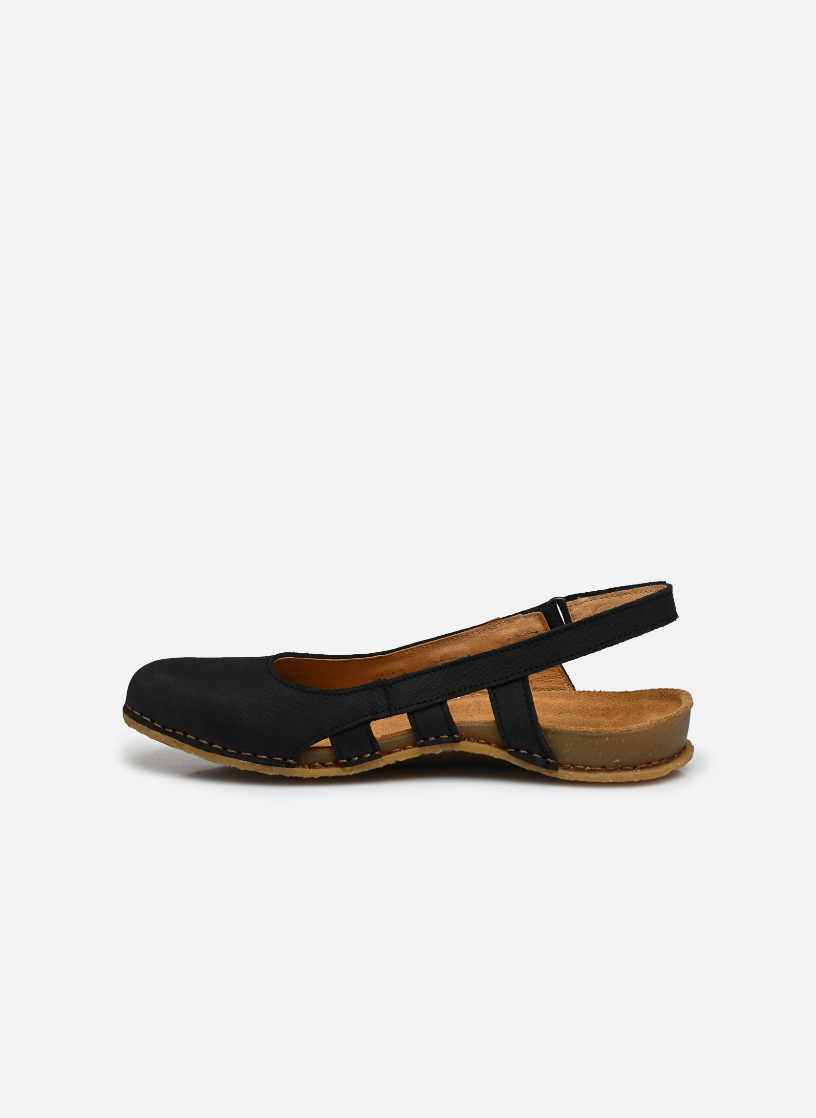 Flache Sandalen Panglao N5817 damen schwarz El Naturalista Flache Sandalen Panglao N5817 damen schwarz BLACK