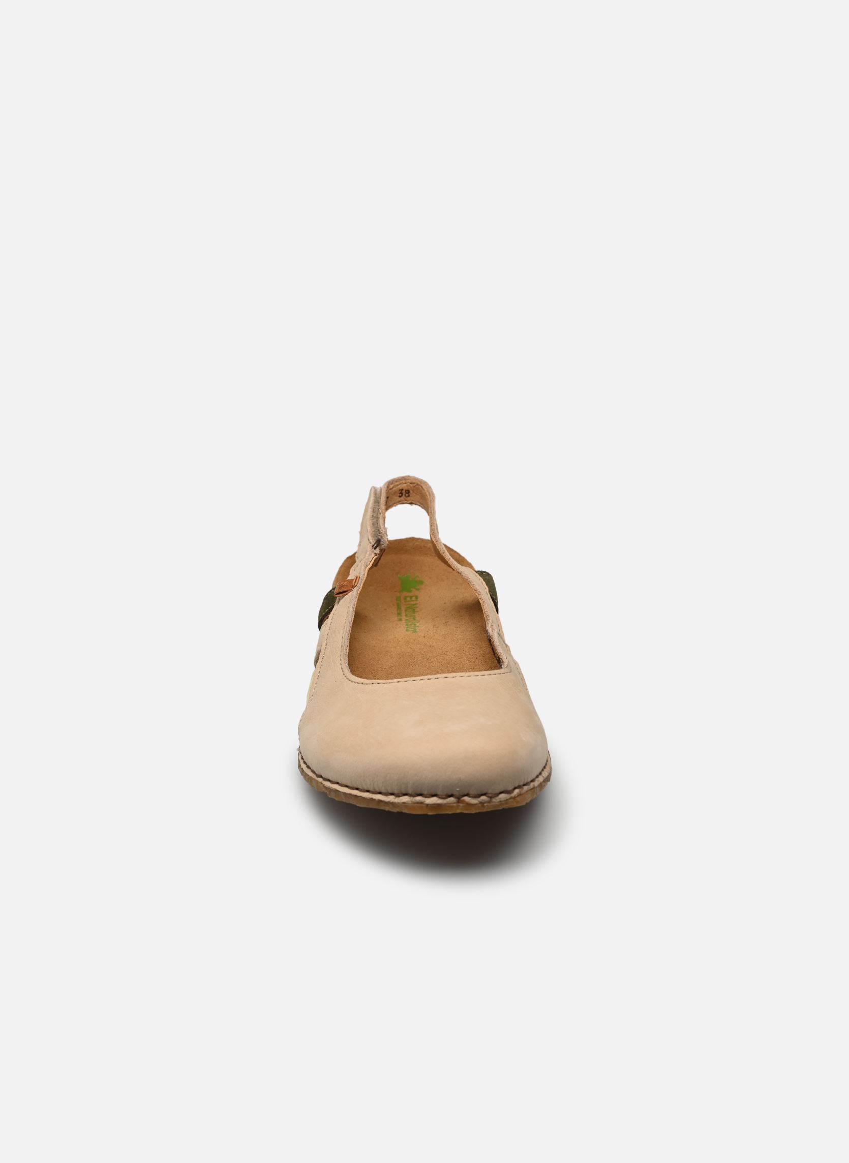 Platte sandalen Panglao N5817 dames wit El Naturalista Platte sandalen Panglao N5817 dames wit MULTI CREAM
