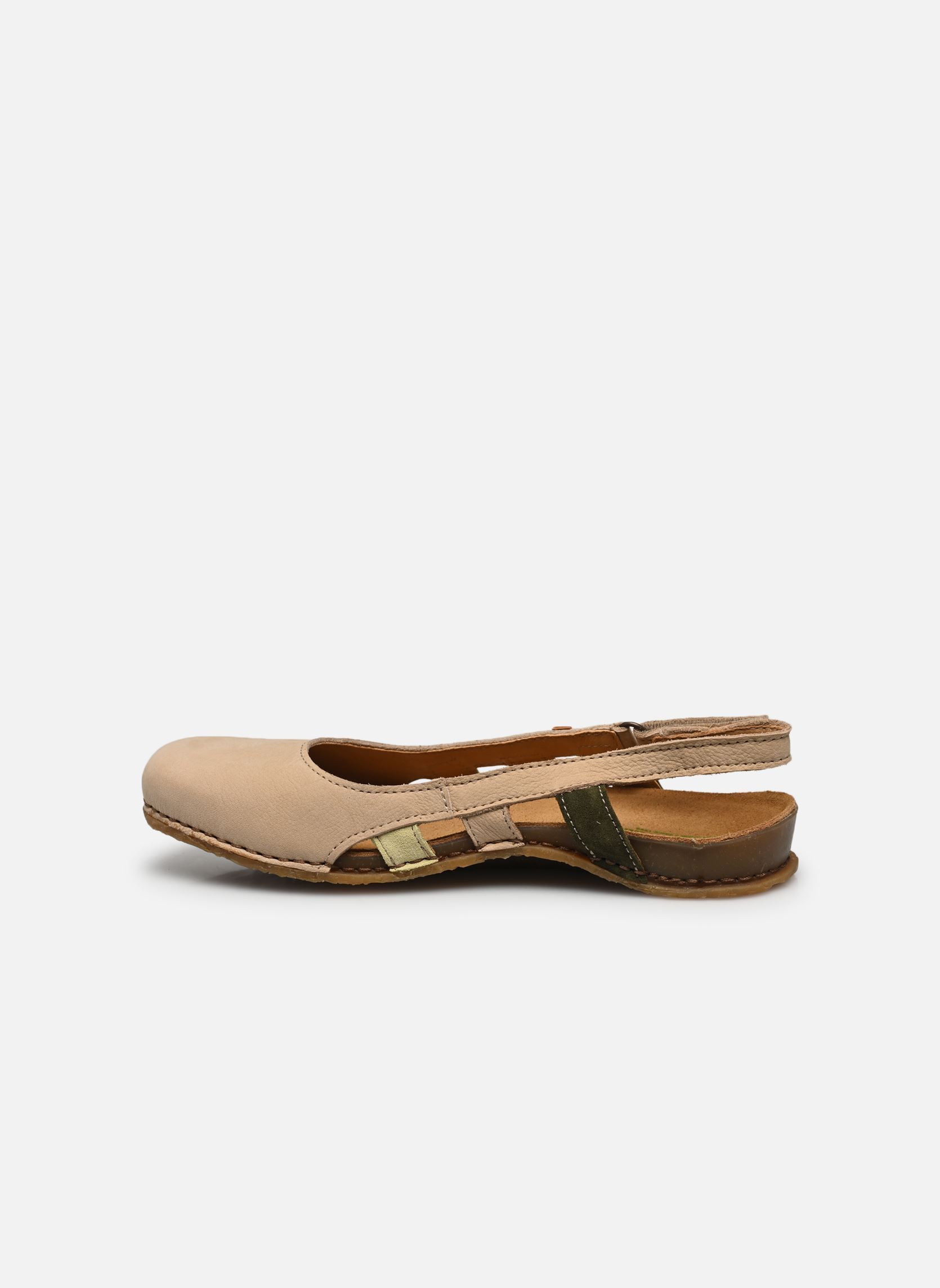 Platte sandalen Panglao N5817 dames wit El Naturalista Platte sandalen Panglao N5817 dames wit MULTI CREAM
