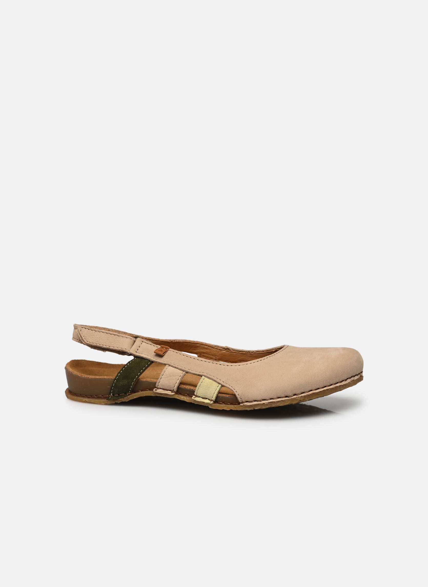 Platte sandalen Panglao N5817 dames wit El Naturalista Platte sandalen Panglao N5817 dames wit MULTI CREAM