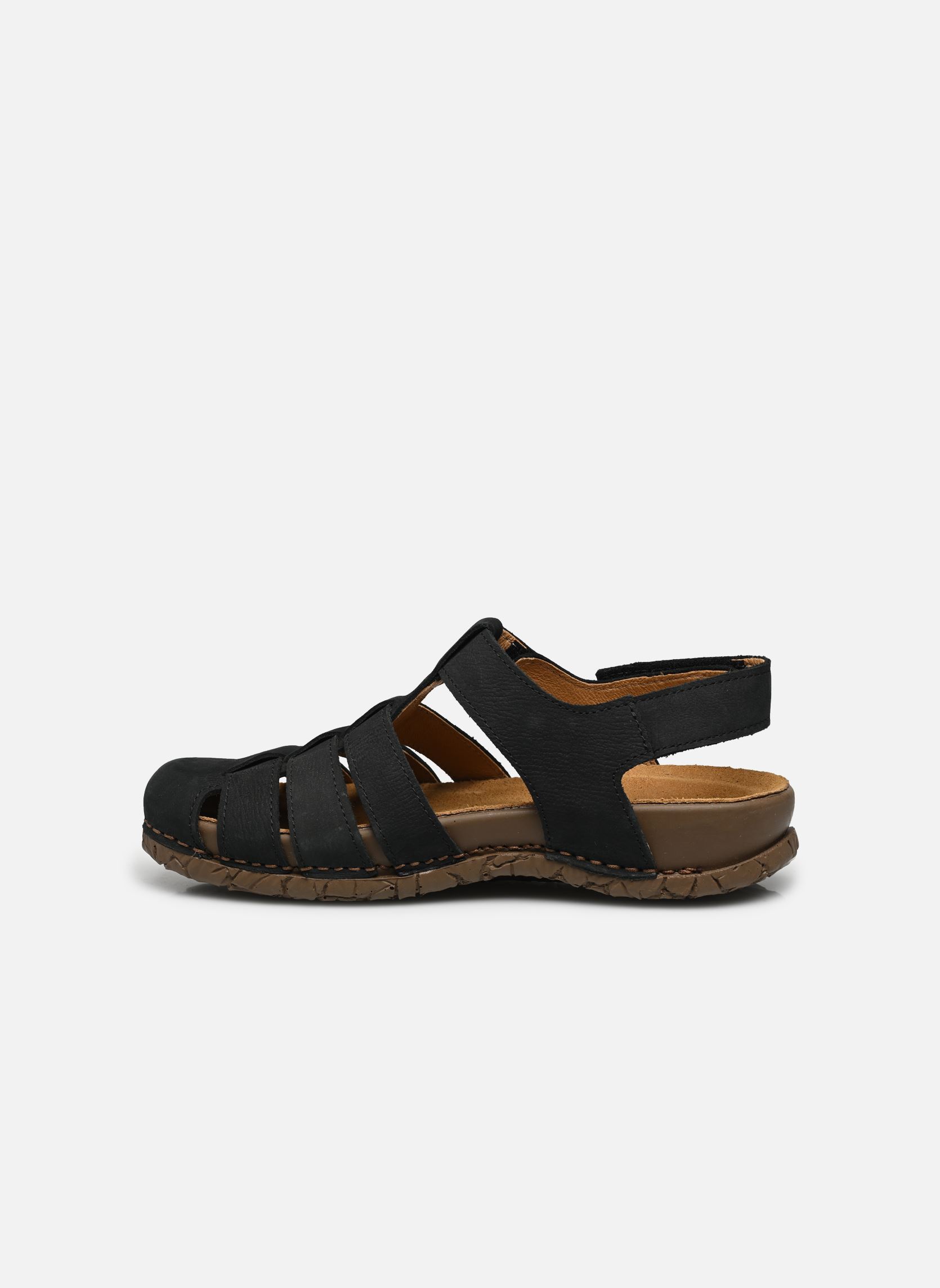 Flache Sandalen Tabernas N5862 damen schwarz El Naturalista Flache Sandalen Tabernas N5862 damen schwarz BLACK