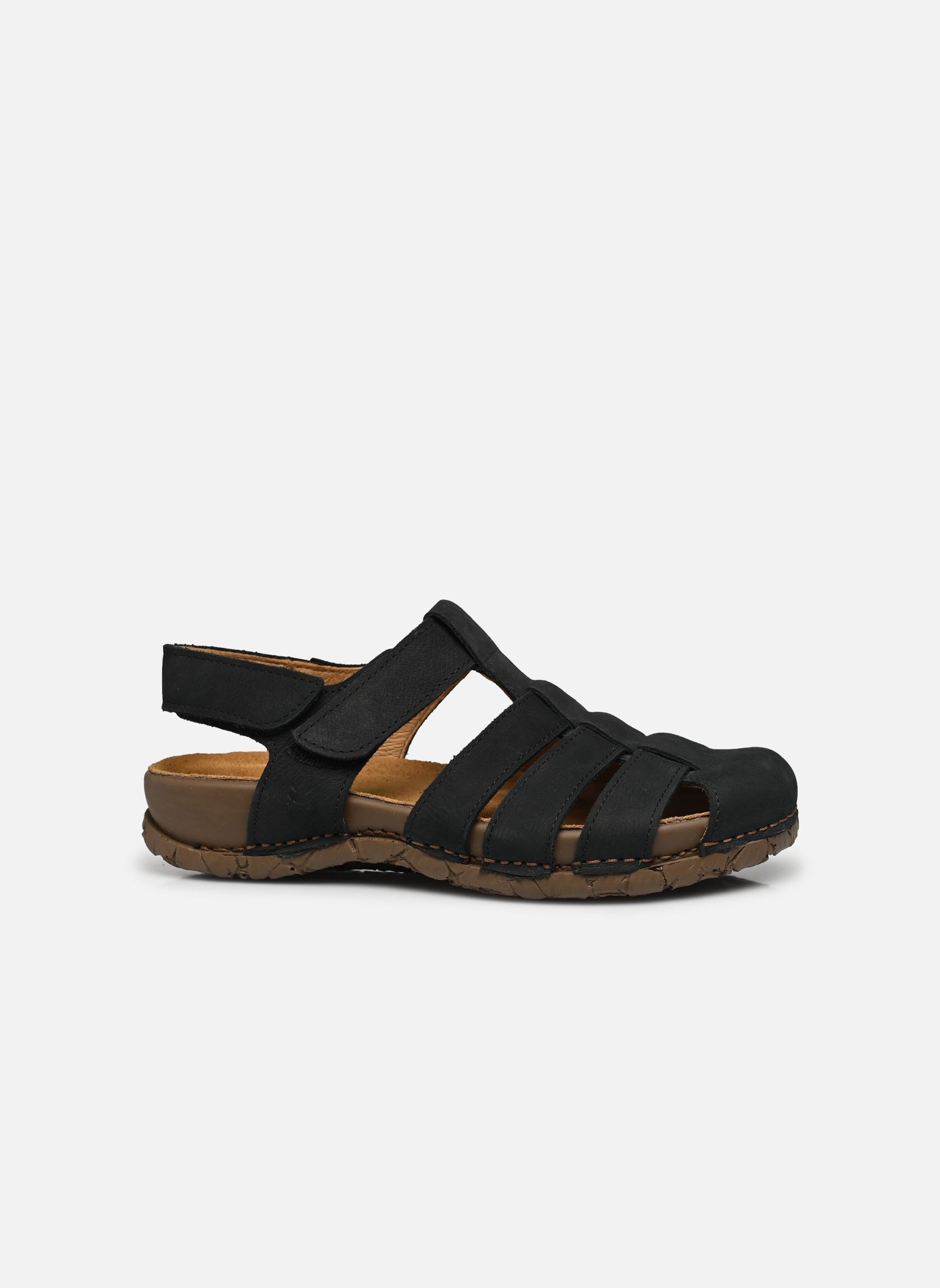 Flache Sandalen Tabernas N5862 damen schwarz El Naturalista Flache Sandalen Tabernas N5862 damen schwarz BLACK