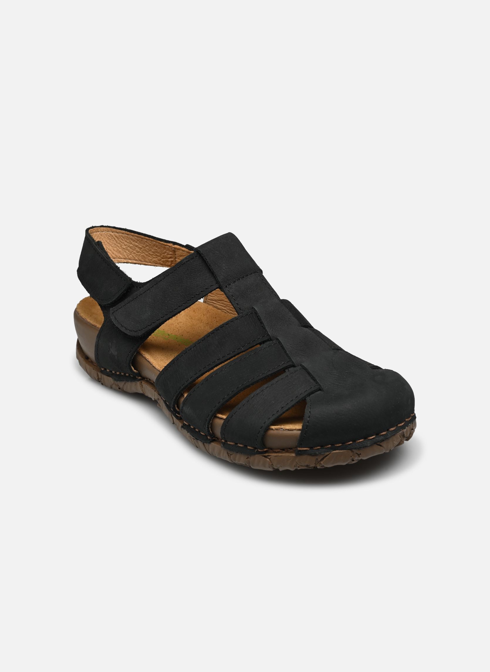 Flache Sandalen Tabernas N5862 damen schwarz El Naturalista Flache Sandalen Tabernas N5862 damen schwarz BLACK