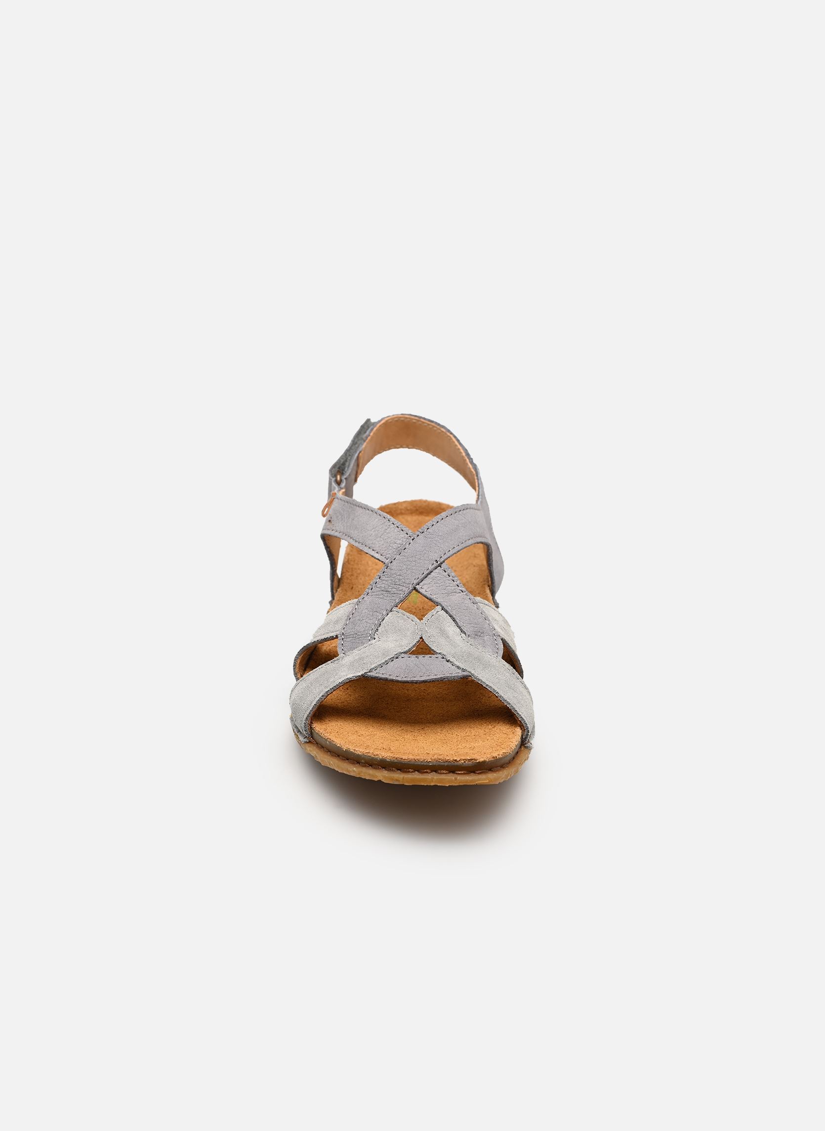 Platte sandalen Panglao N5819 dames blauw El Naturalista Platte sandalen Panglao N5819 dames blauw NOBUCK-SILK DENIM