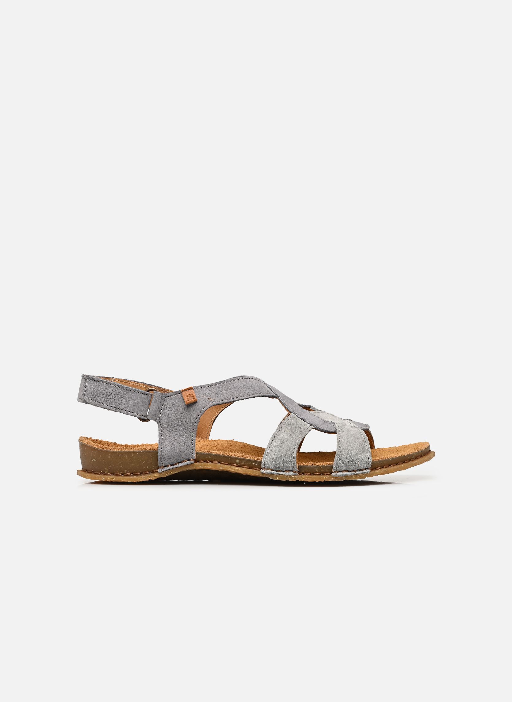 Platte sandalen Panglao N5819 dames blauw El Naturalista Platte sandalen Panglao N5819 dames blauw NOBUCK-SILK DENIM